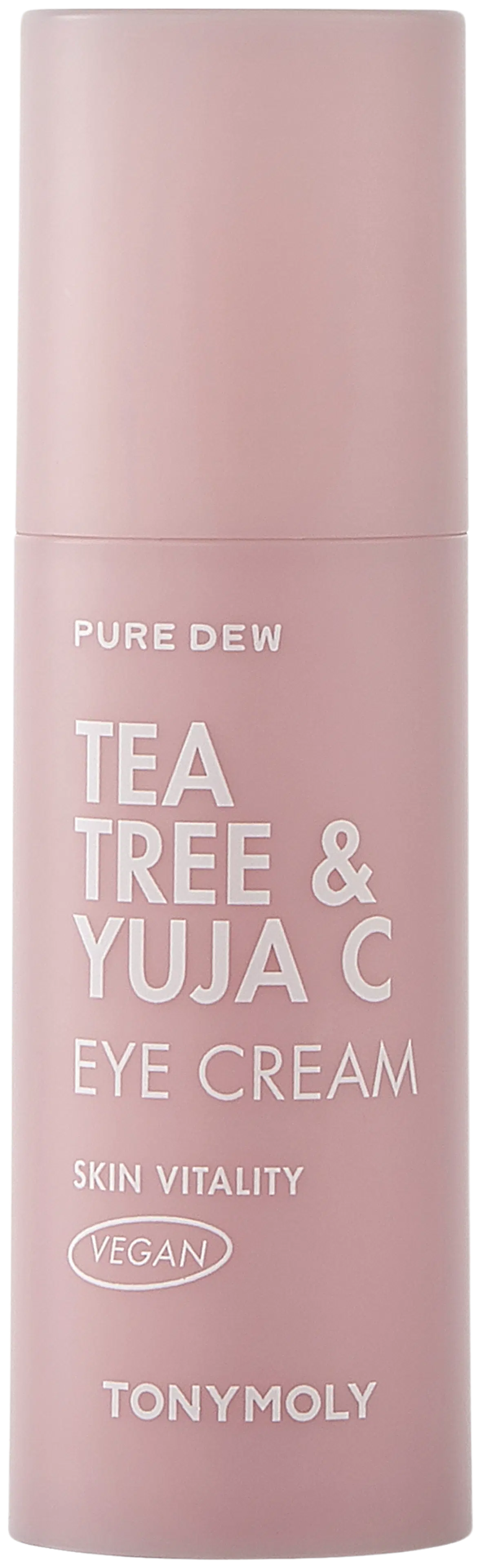 TONYMOLY Pure Dew Tea Tree & Yuja C Vitality Eye Cream silmänympärysvoide 30ml