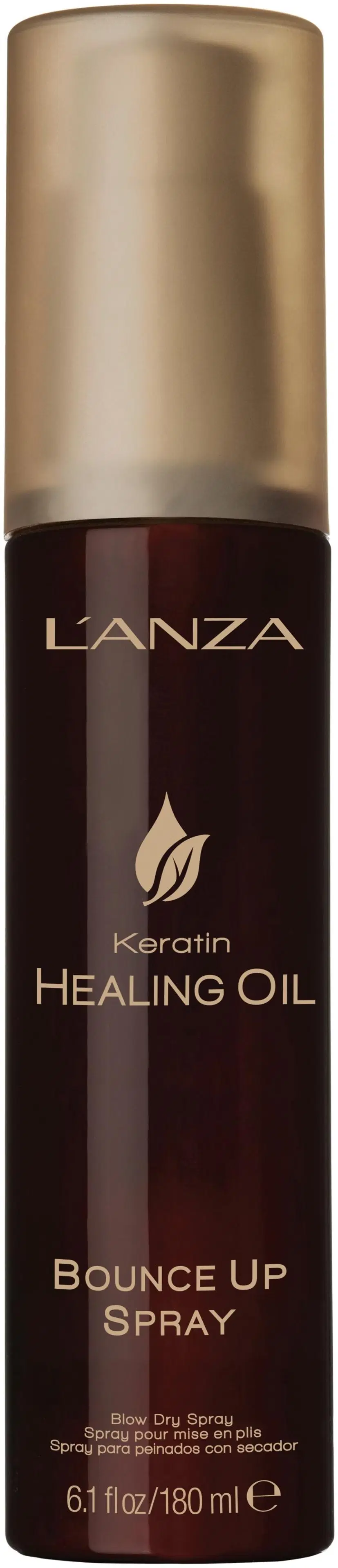 L´ANZA Keratin Healing Oil Bounce Up Spray föönaussuihke 180 ml