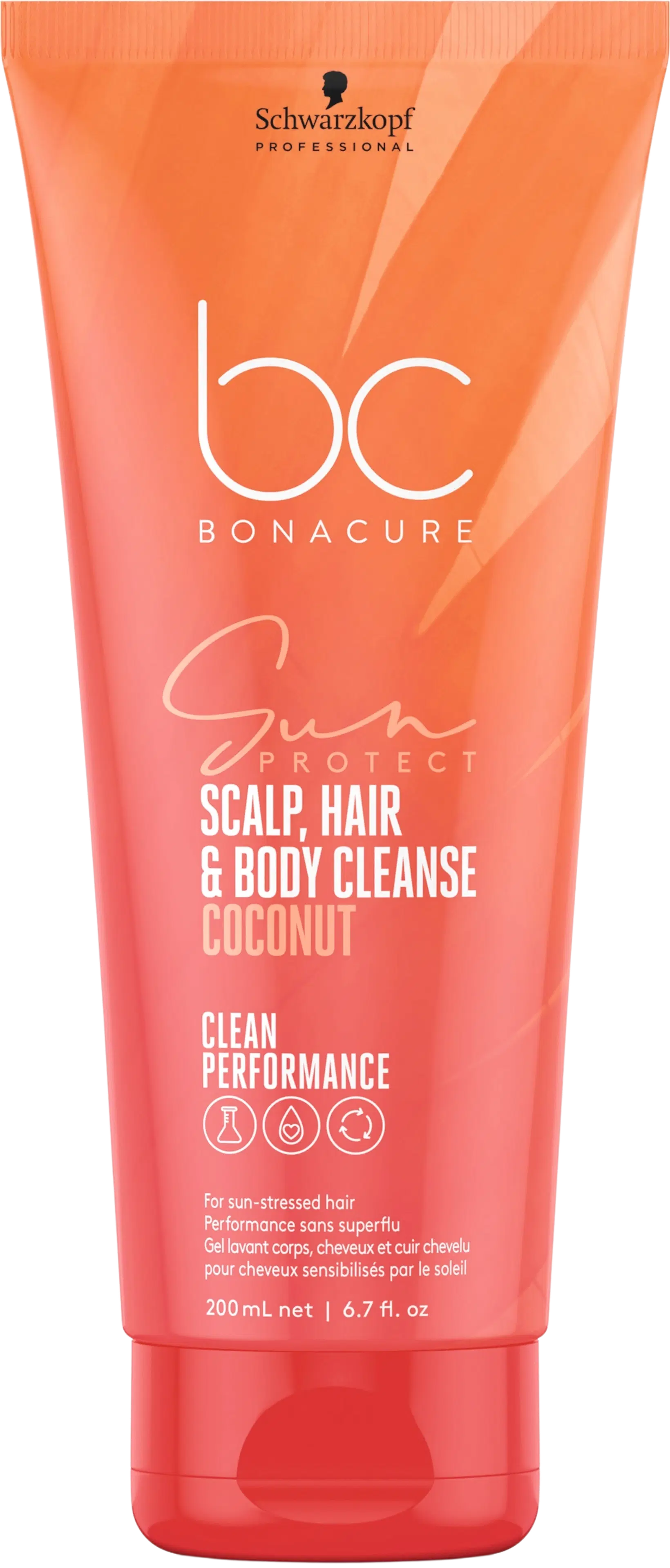 Bonacure Sun Protect 3in1 Scalp, Hair & Body Cleanse 200 ml