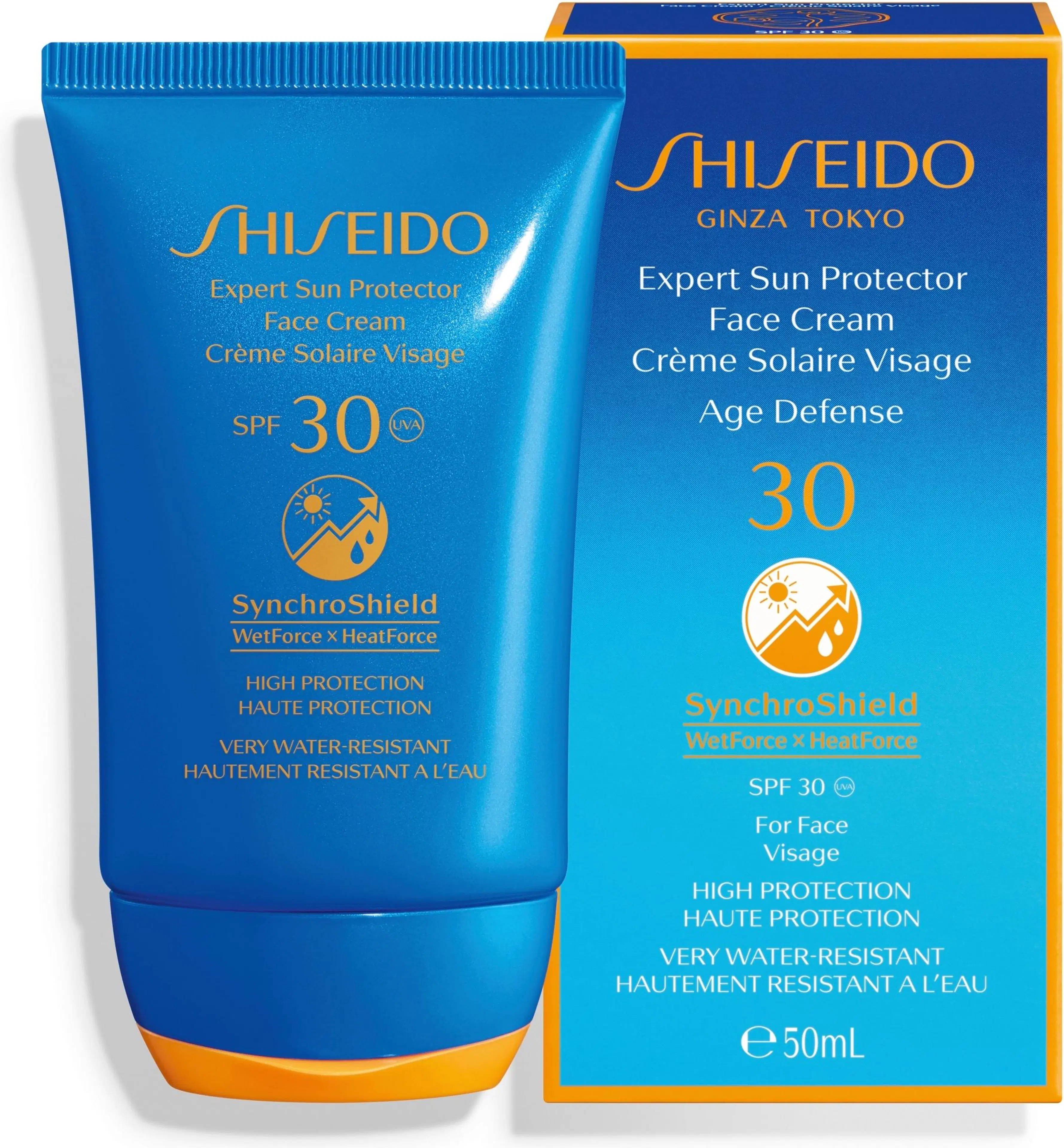 Shiseido Expert Sun Protector Face Cream SPF30 aurinkosuoja kasvoille 50 ml