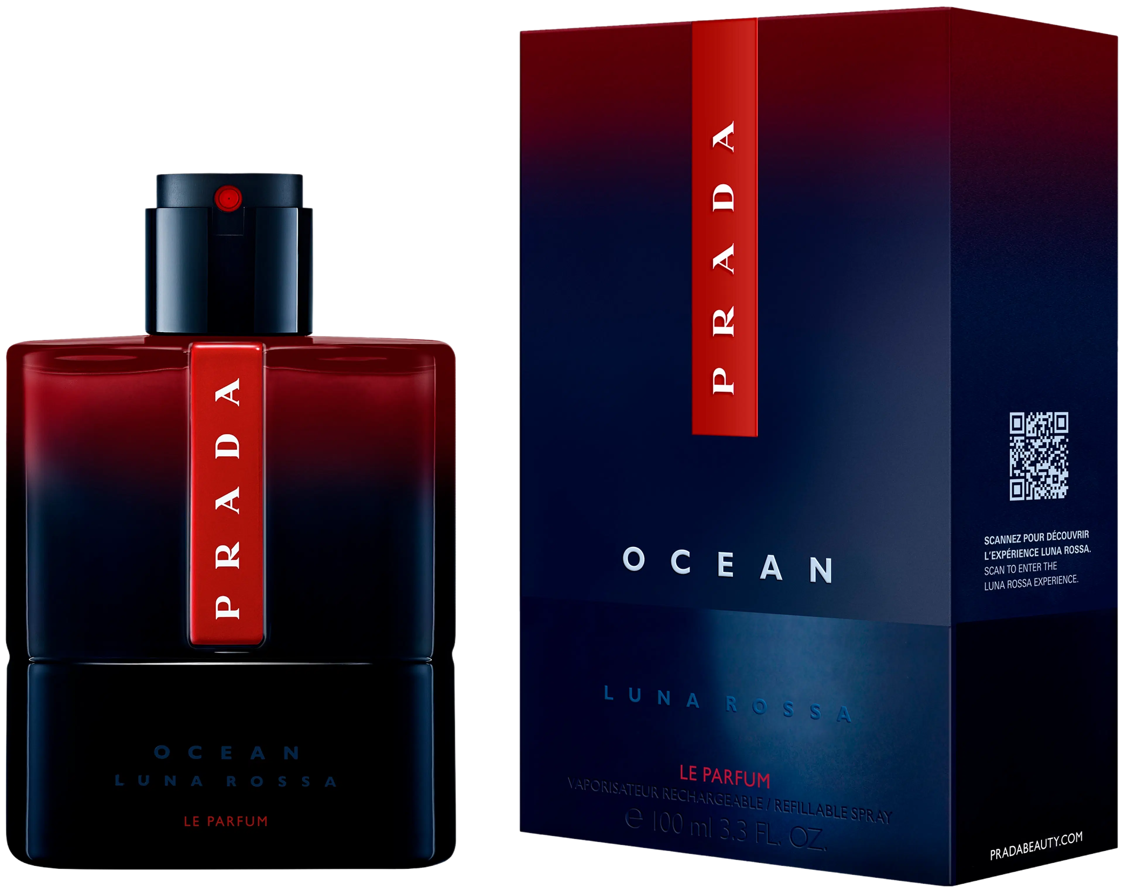 Prada Luna Rossa Ocean Le Parfum EdP tuoksu 100ml