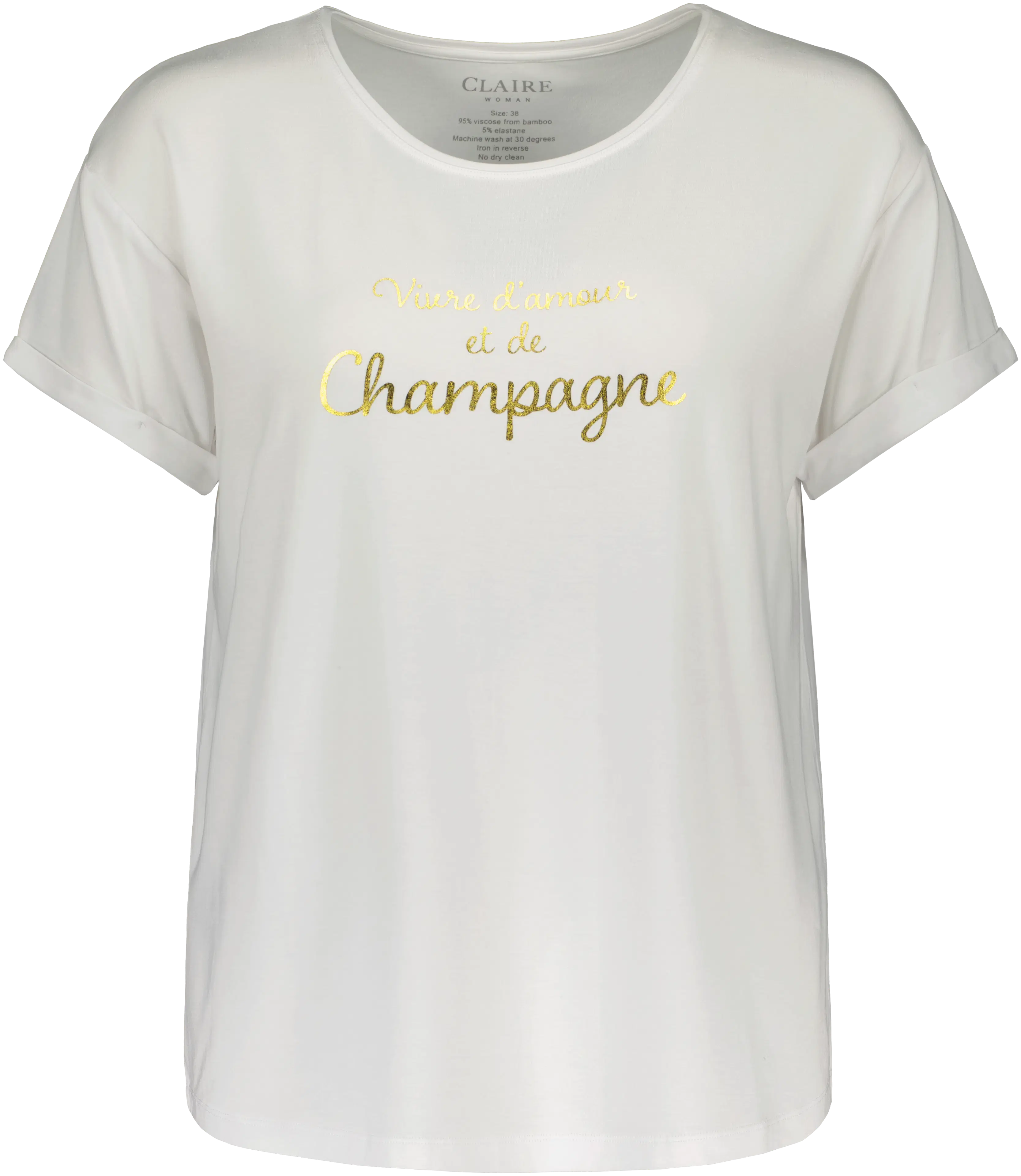 Claire Aoife Champagne t-paita