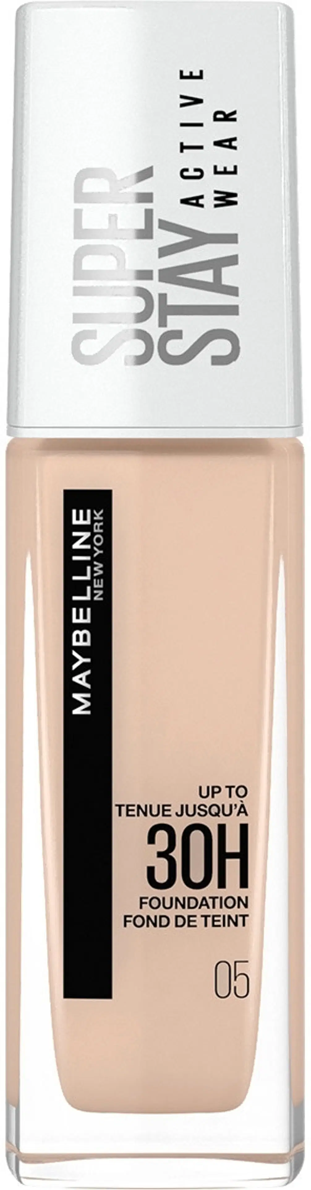 Maybelline New York Superstay Active Wear 05 Light beige  -meikkivoide 30ml