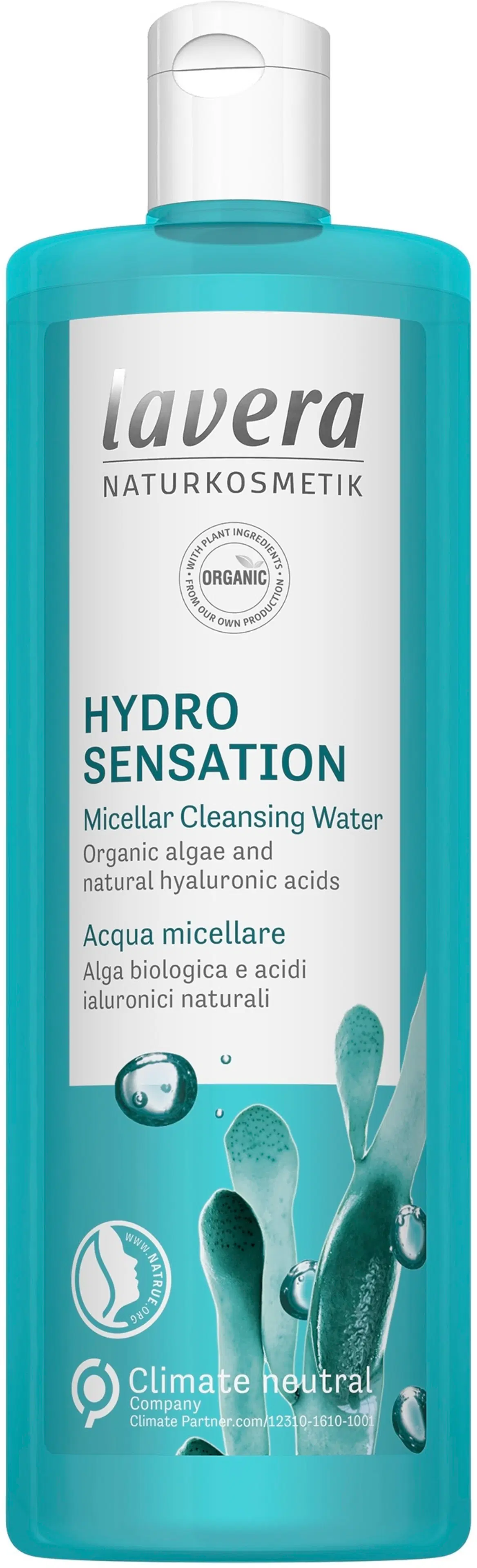 lavera Hydro Sensation Micellar Cleansing Water - Misellipuhdistusvesi 400 ml