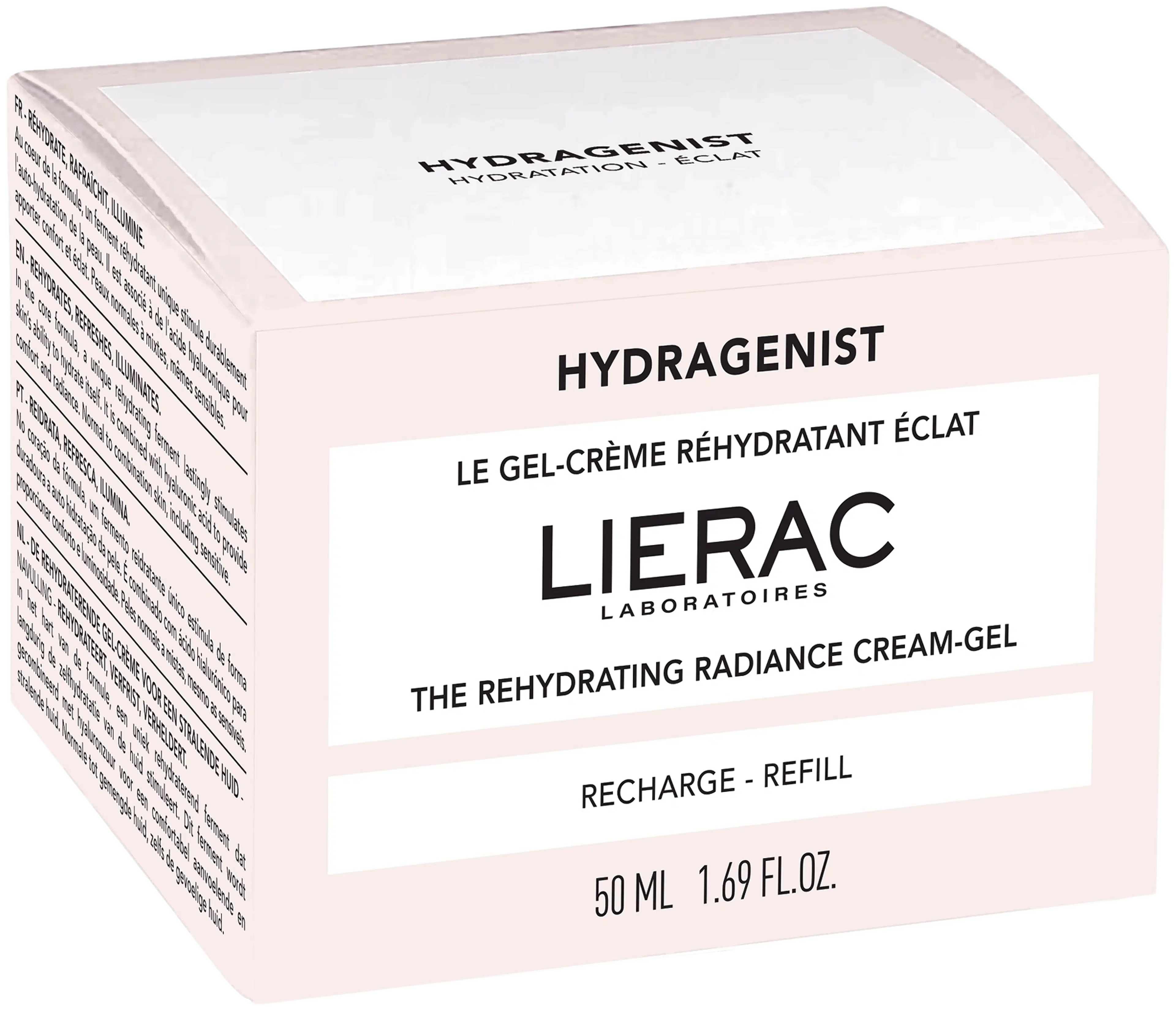 Lierac Hydragenist The Rehydrating Radiance Cream-Gel Refill -geelivoiteen täyttöpakkaus 50ml