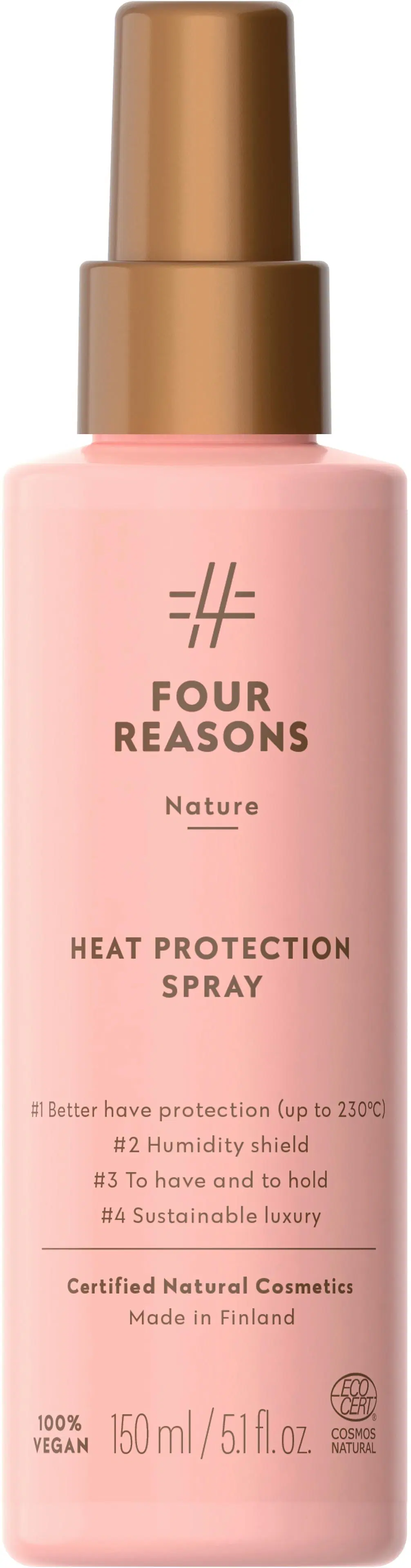Four Reasons Nature Heat Protection Spray lämpösuojasuihke 150 ml
