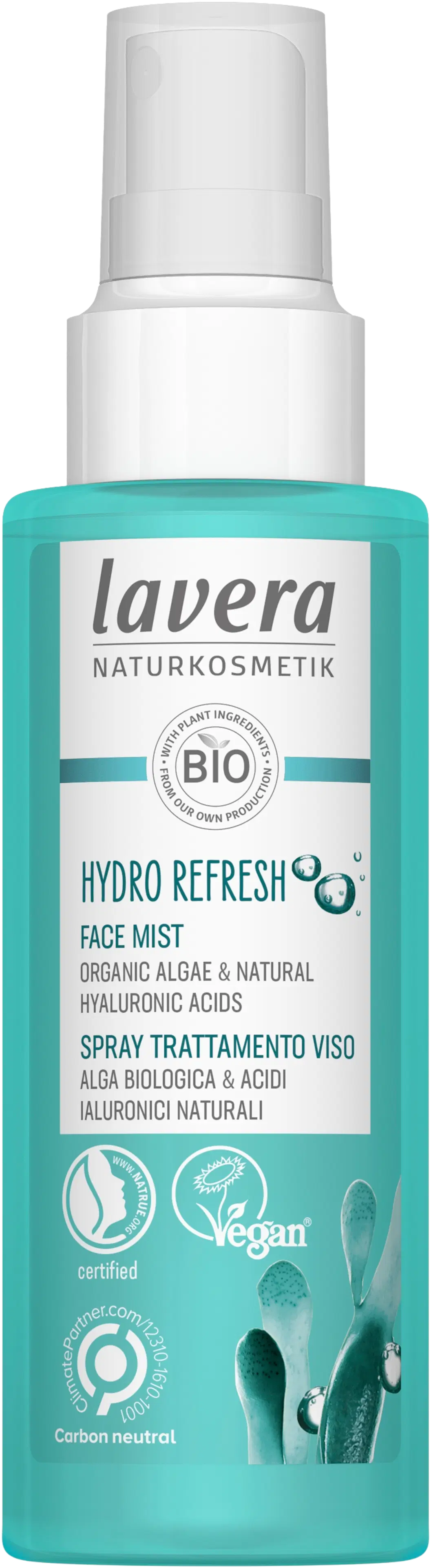 lavera Hydro Refresh Face Mist 100ml