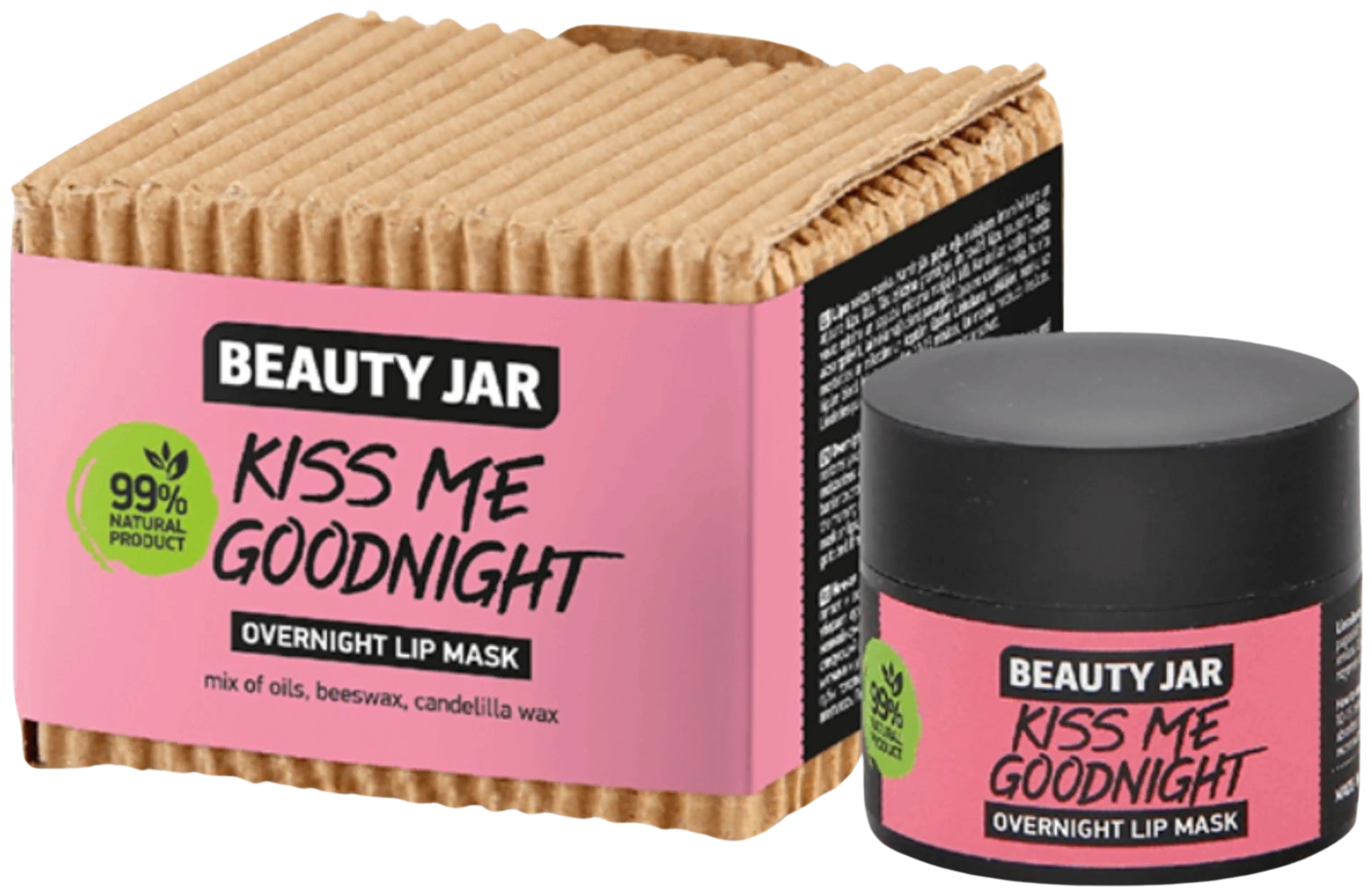 Beauty Jar Kiss Me Goodnight Overnight Lip Mask huulinaamio 15 ml