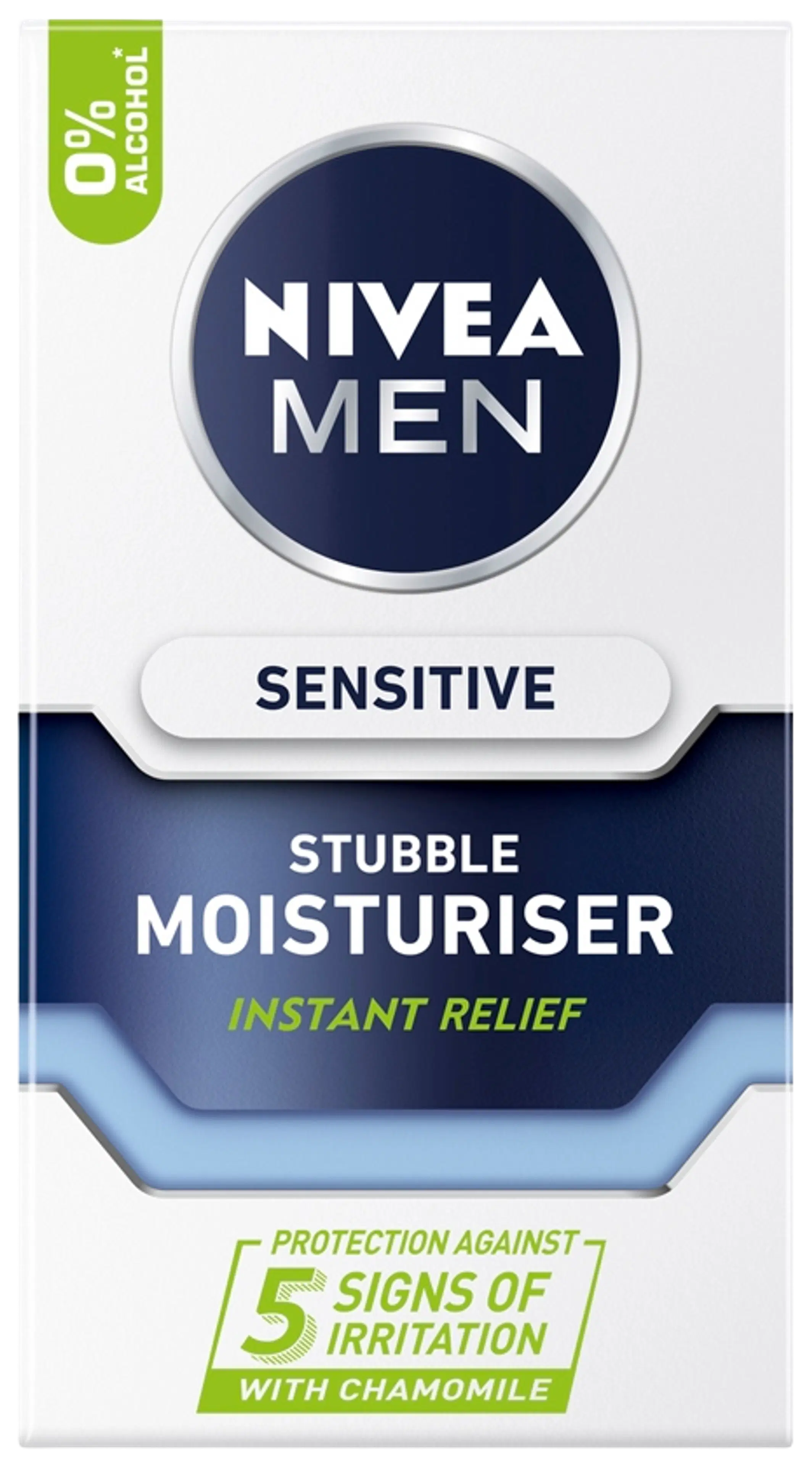 NIVEA MEN 50ml Sensitive Stubble Moisturiser -kasvogeeli