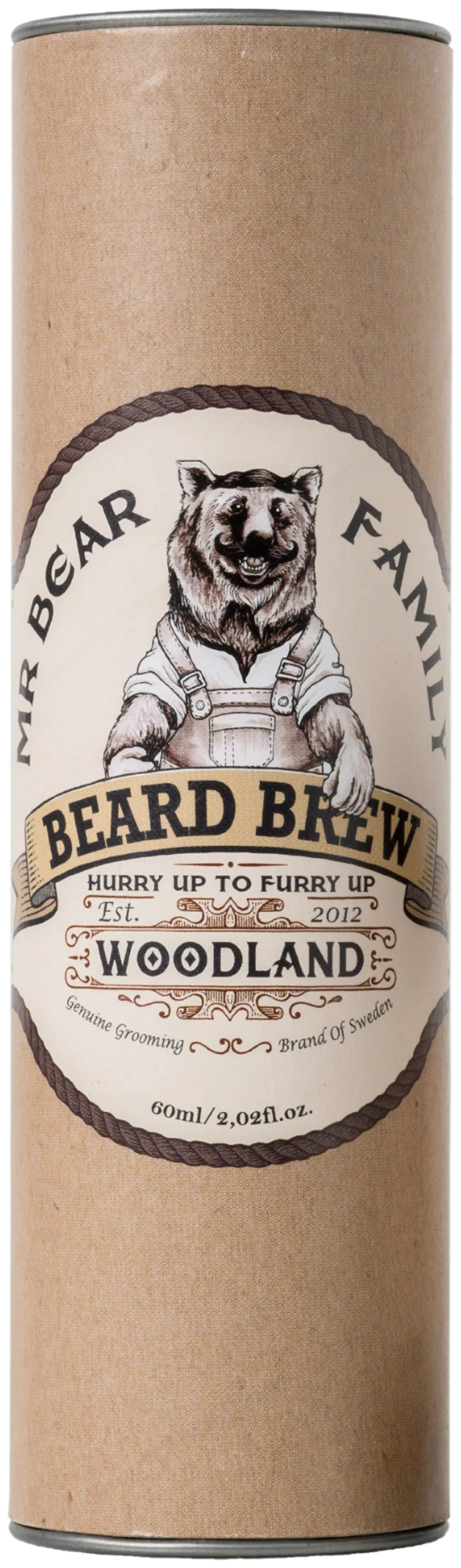 Mr Bear Family Beard Brew Woodland partaöljy 60 ml