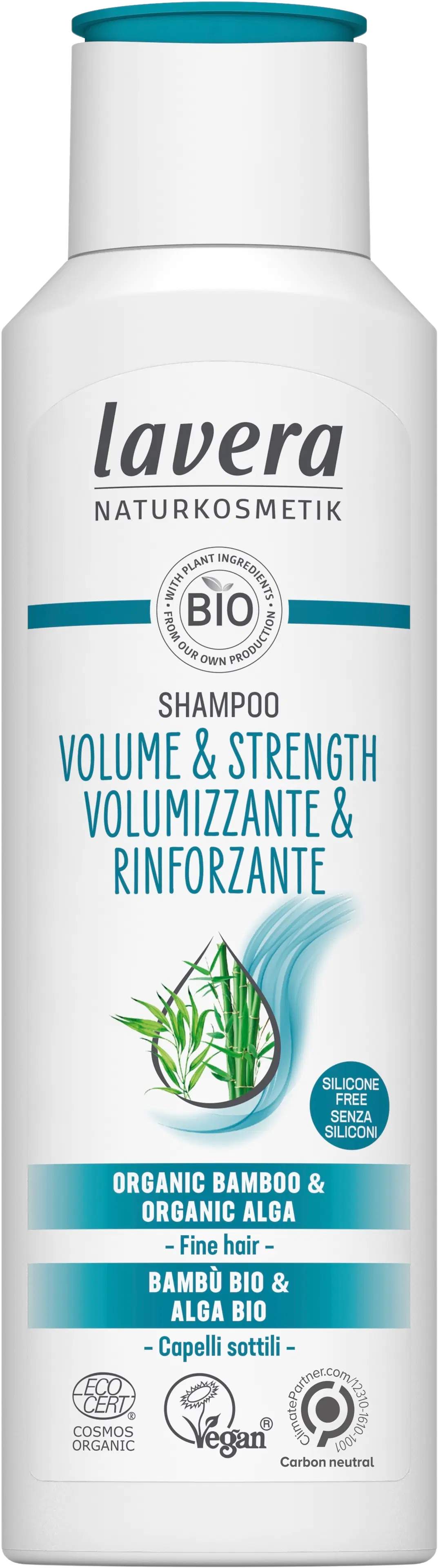 lavera Volume & Strength shampoo 250 ml