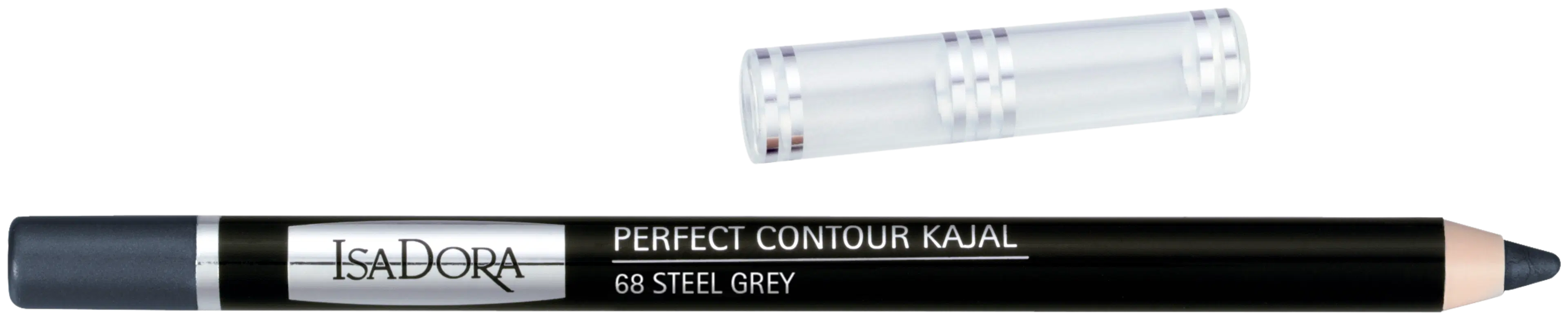 IsaDora Perfect Contour Kajal 68 Steel Grey