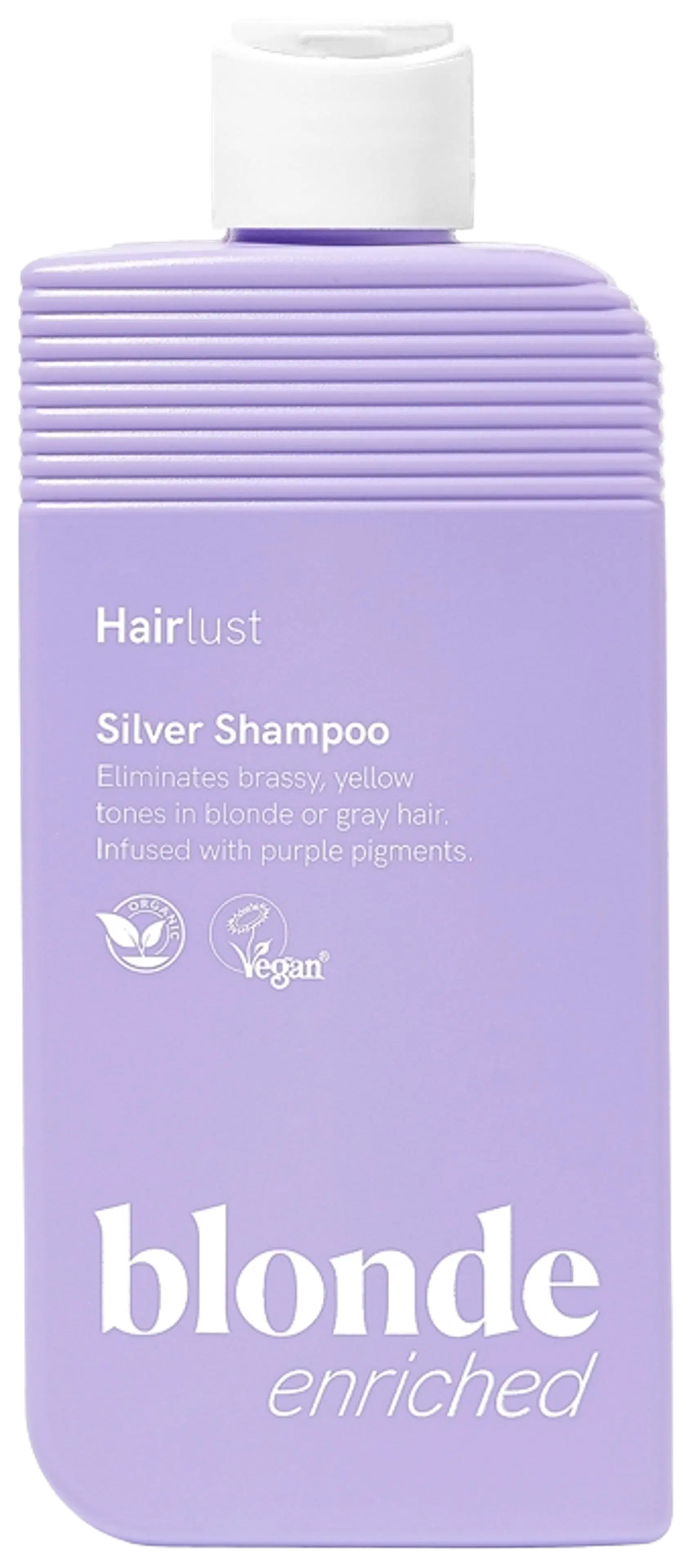 Hairlust Enriched Blonde Silver Shampoo hopeashampoo 250 ml