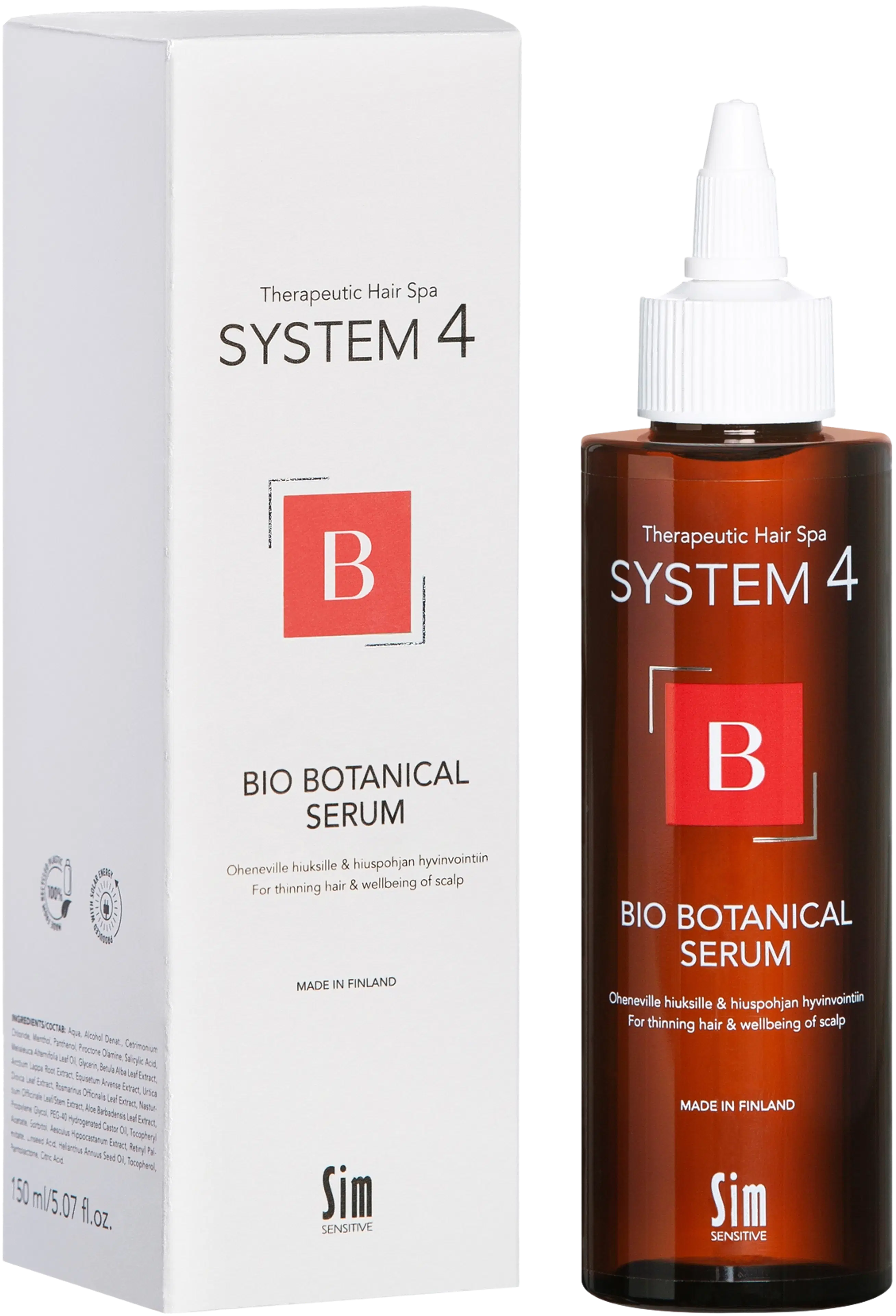 Sim Sensitive System4, Bio Botanical Seerum hoitoneste 150 ml