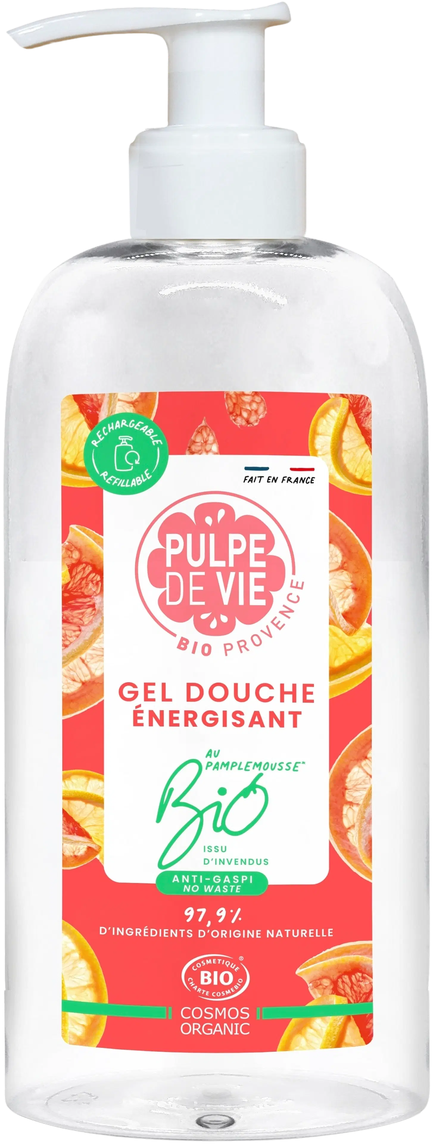 Pulpe De Vie Shower Gel Grapefruit -suihkugeeli 400ml