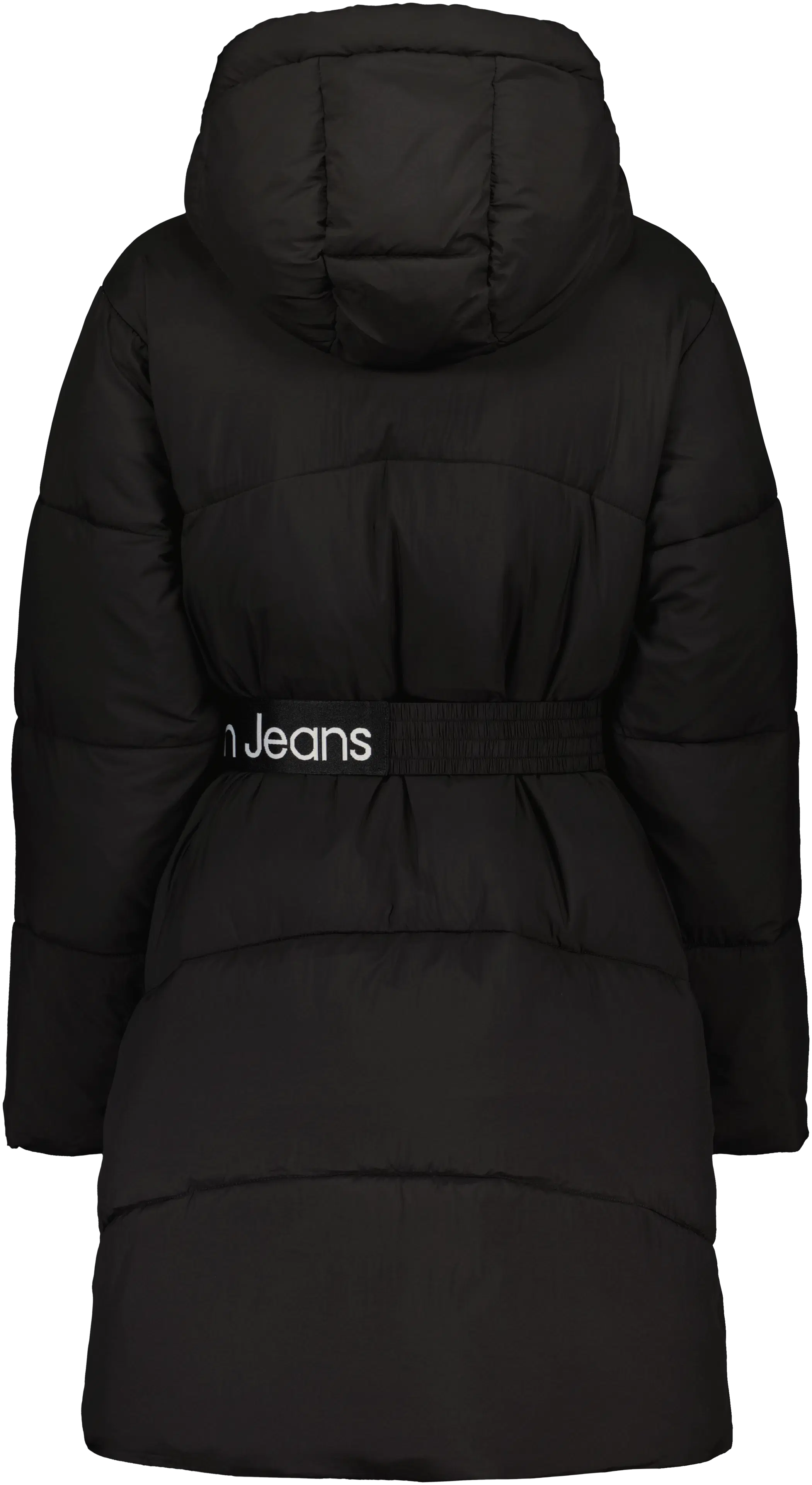 Calvin Klein Jeans Logo Belt Long Puffer toppatakki