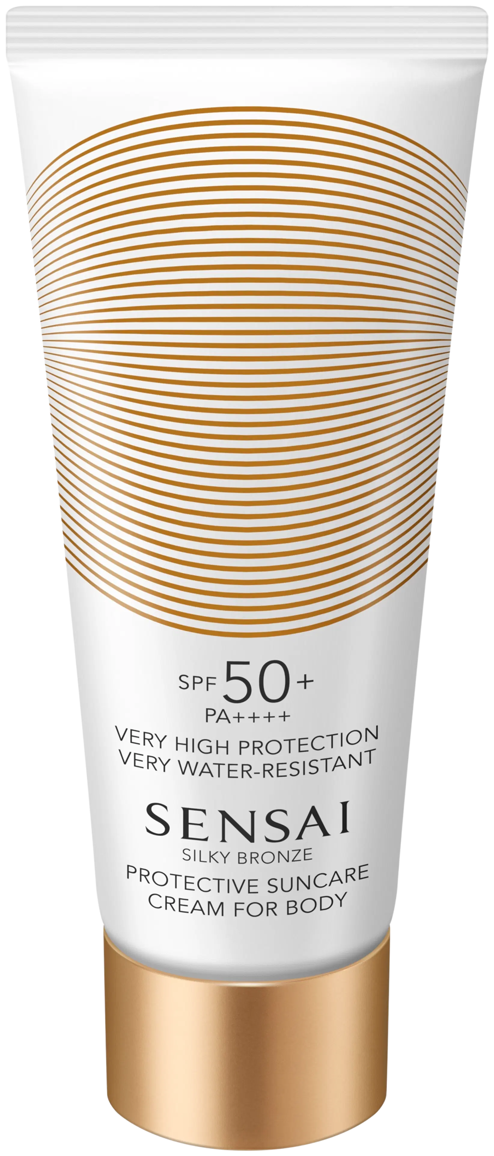 SENSAI Silky Bronze Protective Suncare Cream for Body SPF 50+ aurinkosuojavoide vartalolle  150ml