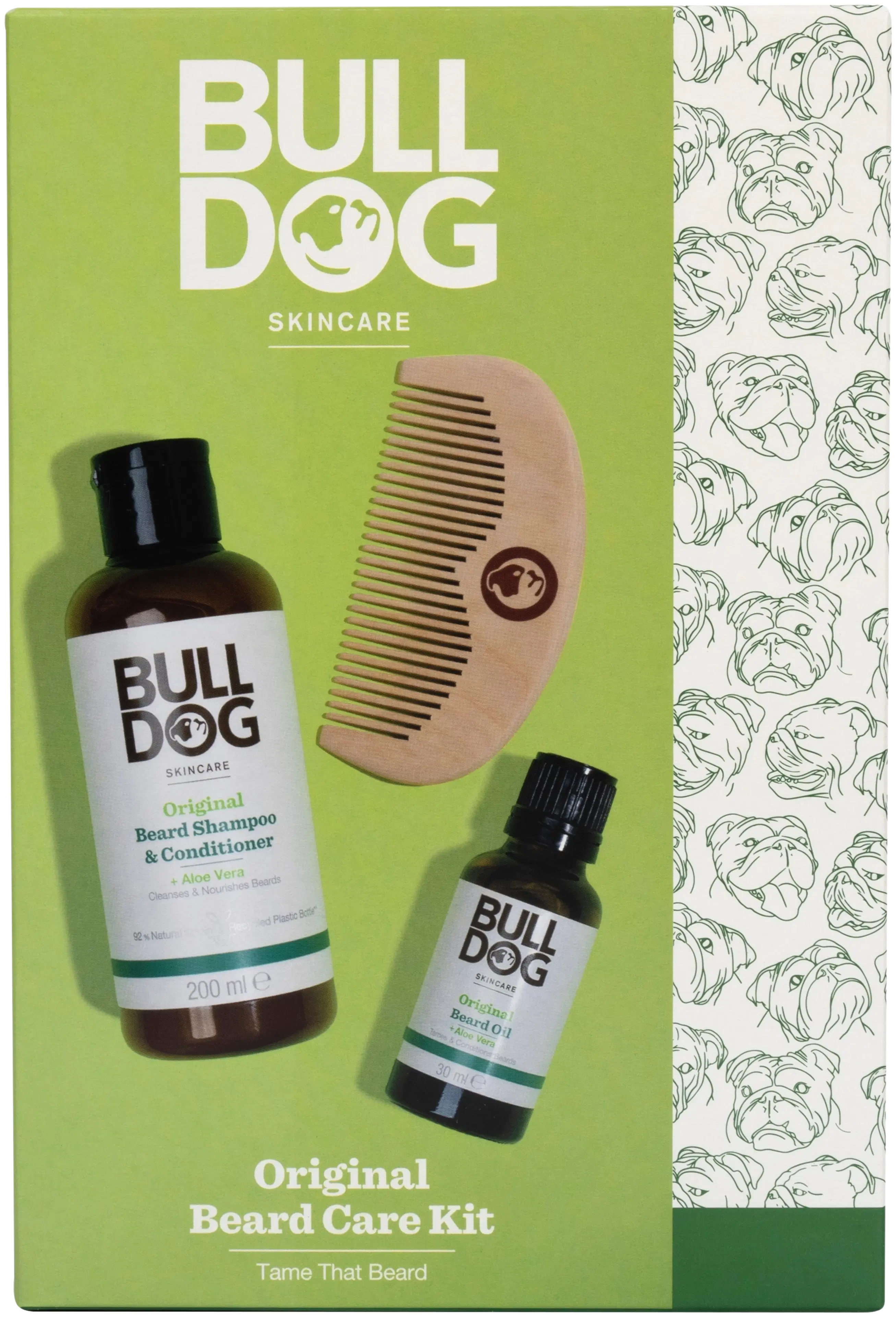 Bulldog Original Beard Care Kit parranhoito pakkaus