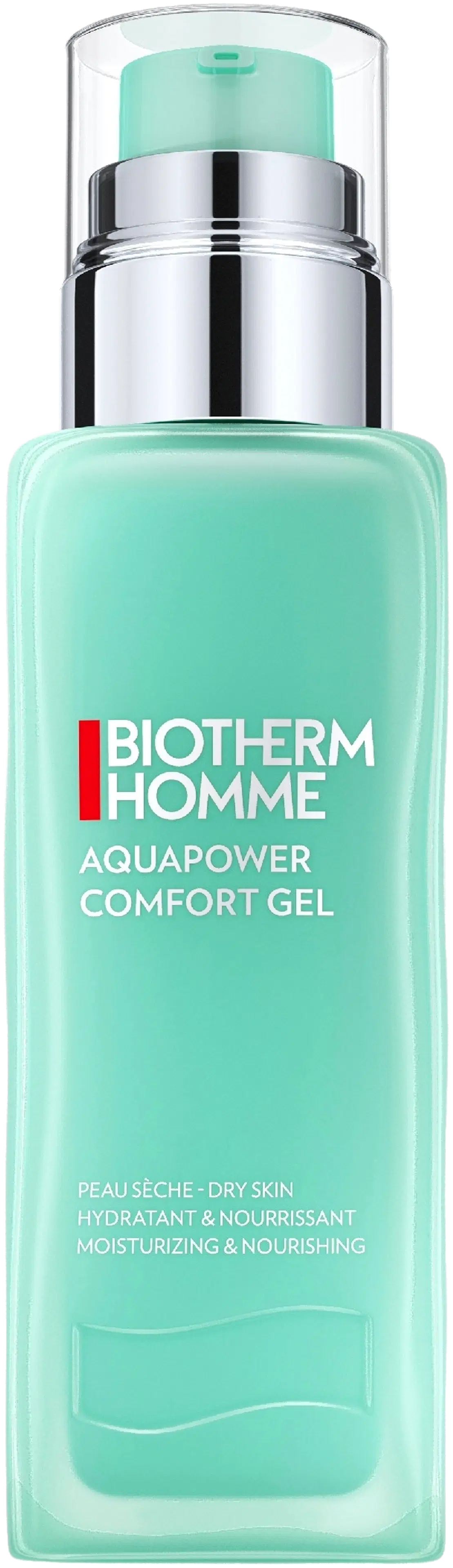 Biotherm Homme Aquapower Comfort Gel kasvovoide 75 ml