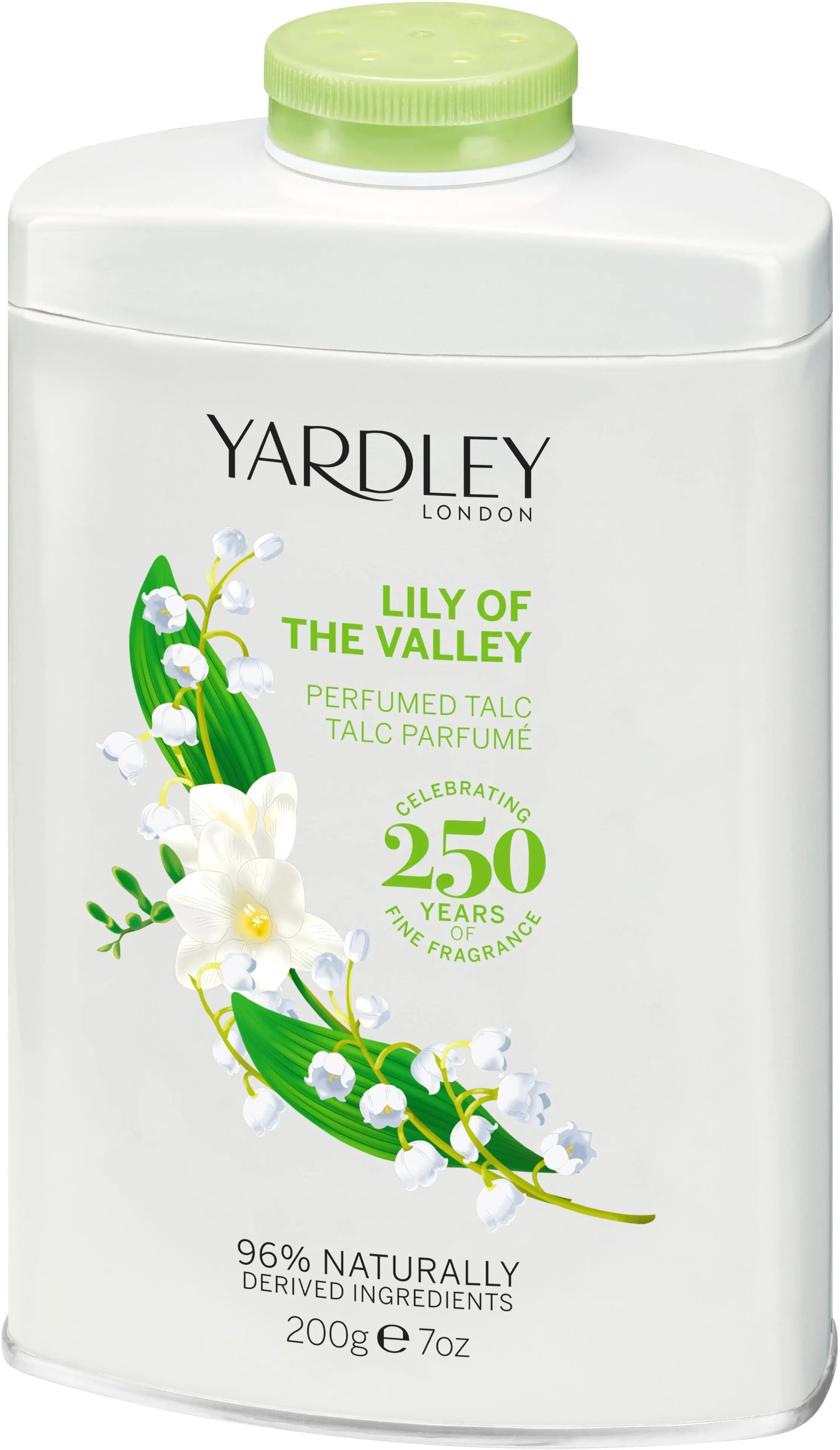 Yardley London Lily of the Valley Perfumed Talc talkki 200 g