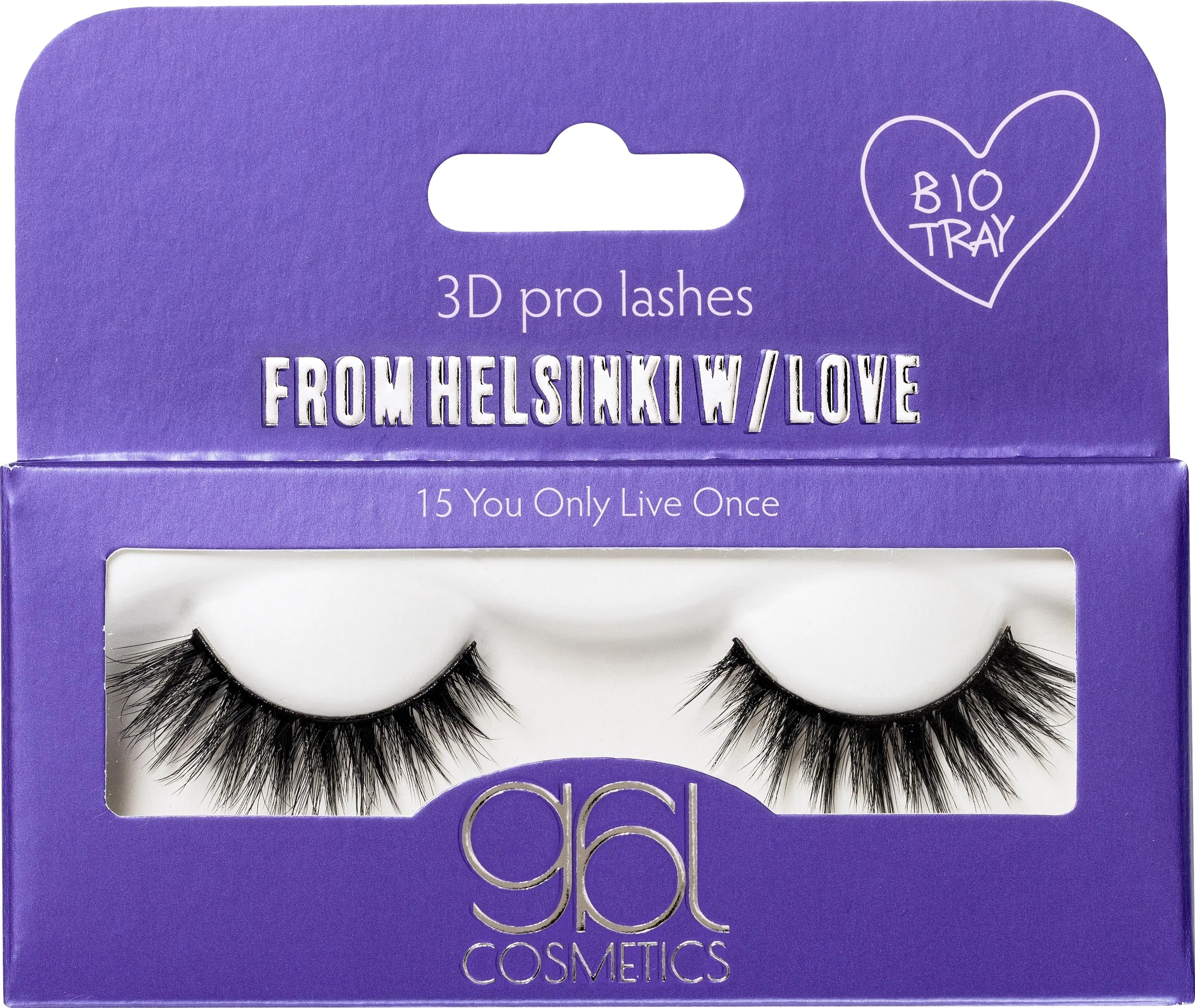 GBL Cosmetics From Helsinki W/Love Collection 15 You Only Live Once irtoripset