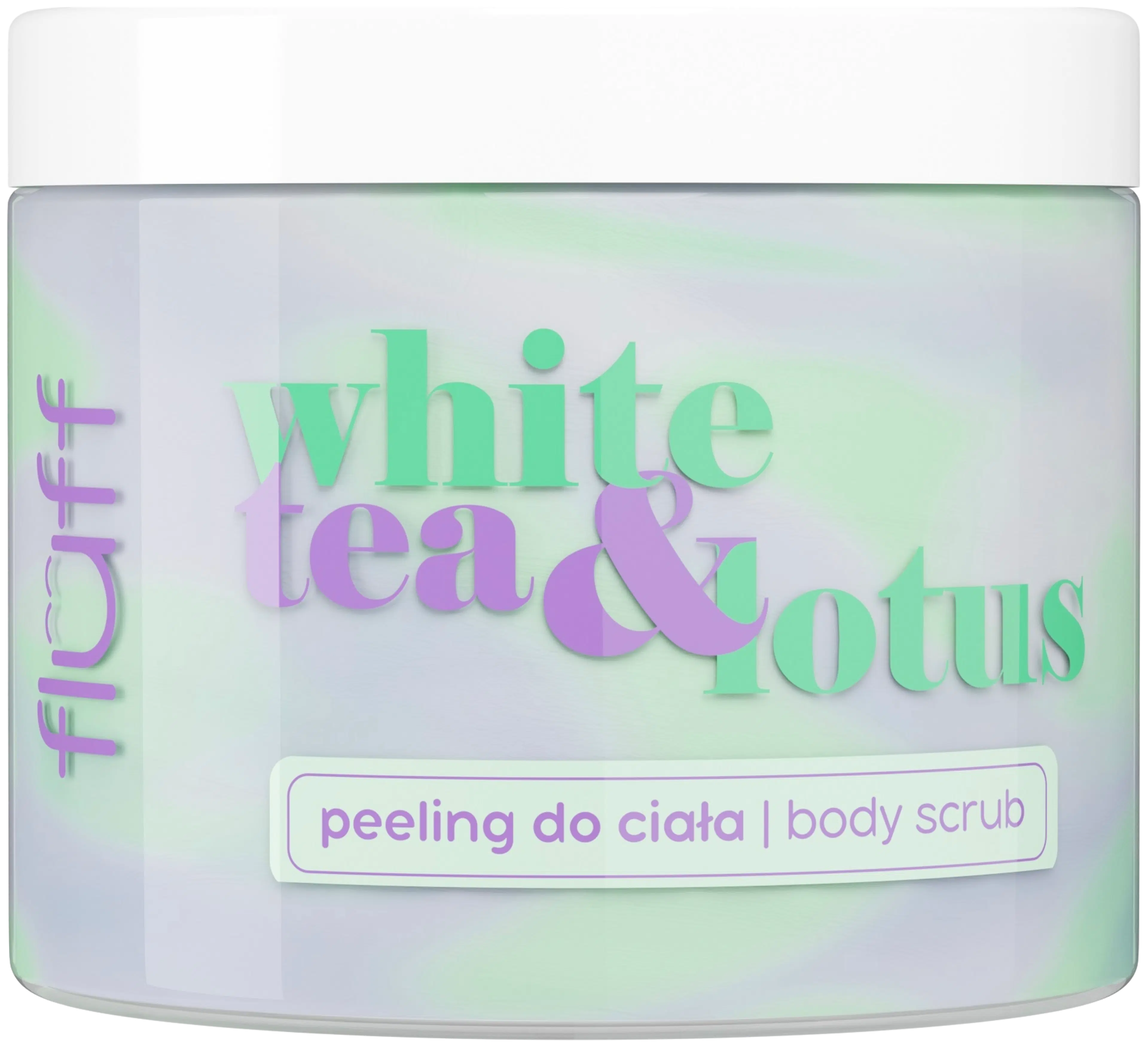 Fluff Body Scrub White Tea & Lotus 160 ml- vartalokuorinta