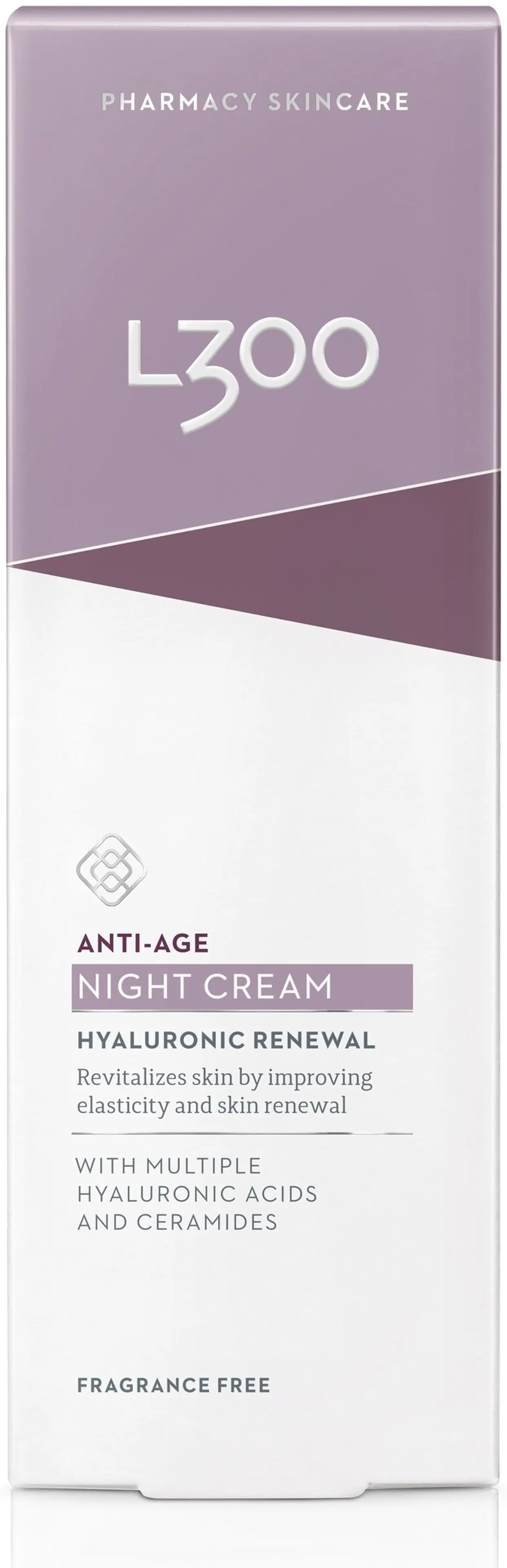 L300 Hyaluronic Renewal Anti-Age Night Cream yövoide 50ml