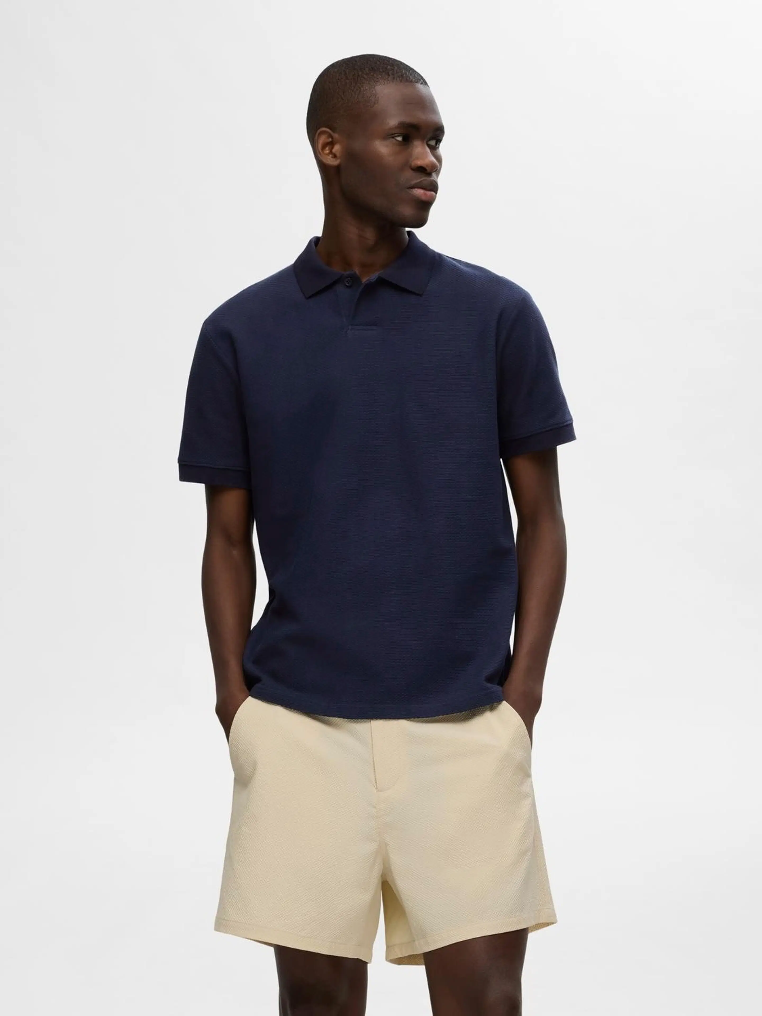 Selected Homme slhmaurice structure ss polo pikeepaita