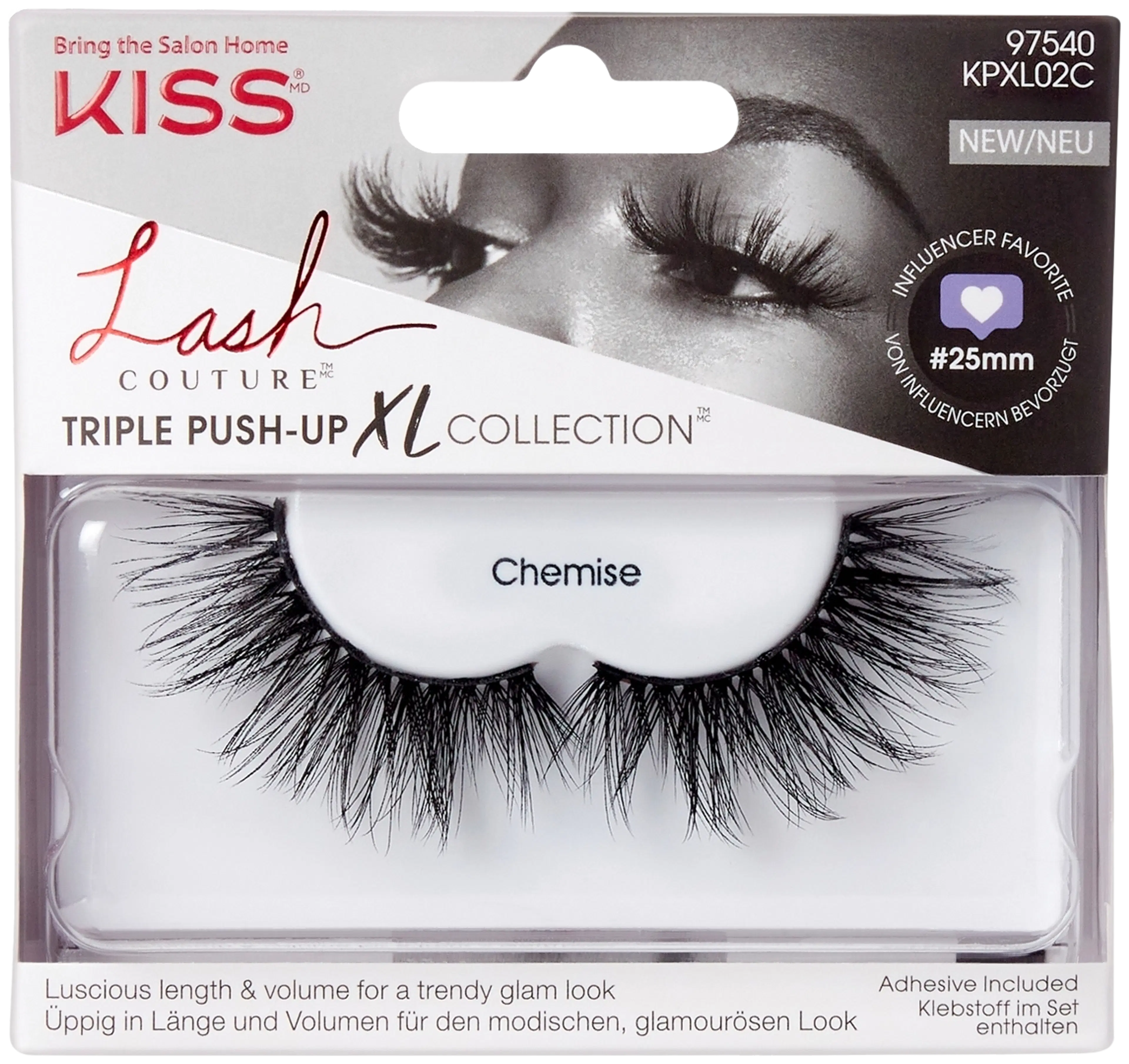 Kiss Lash Couture XL Collection Chemise irtoripset 1pari