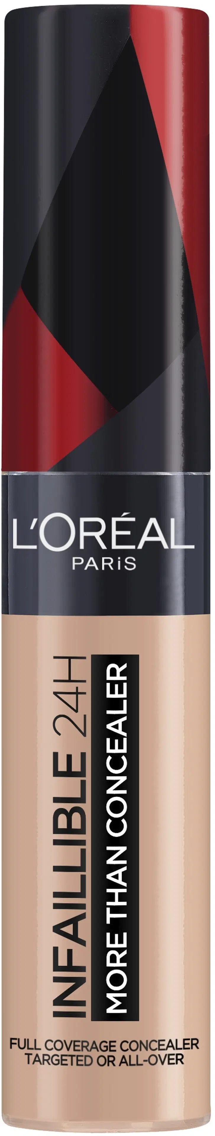 L'Oréal Paris Infaillible More Than Concealer peitevoide 324 Oatmeal 11ml