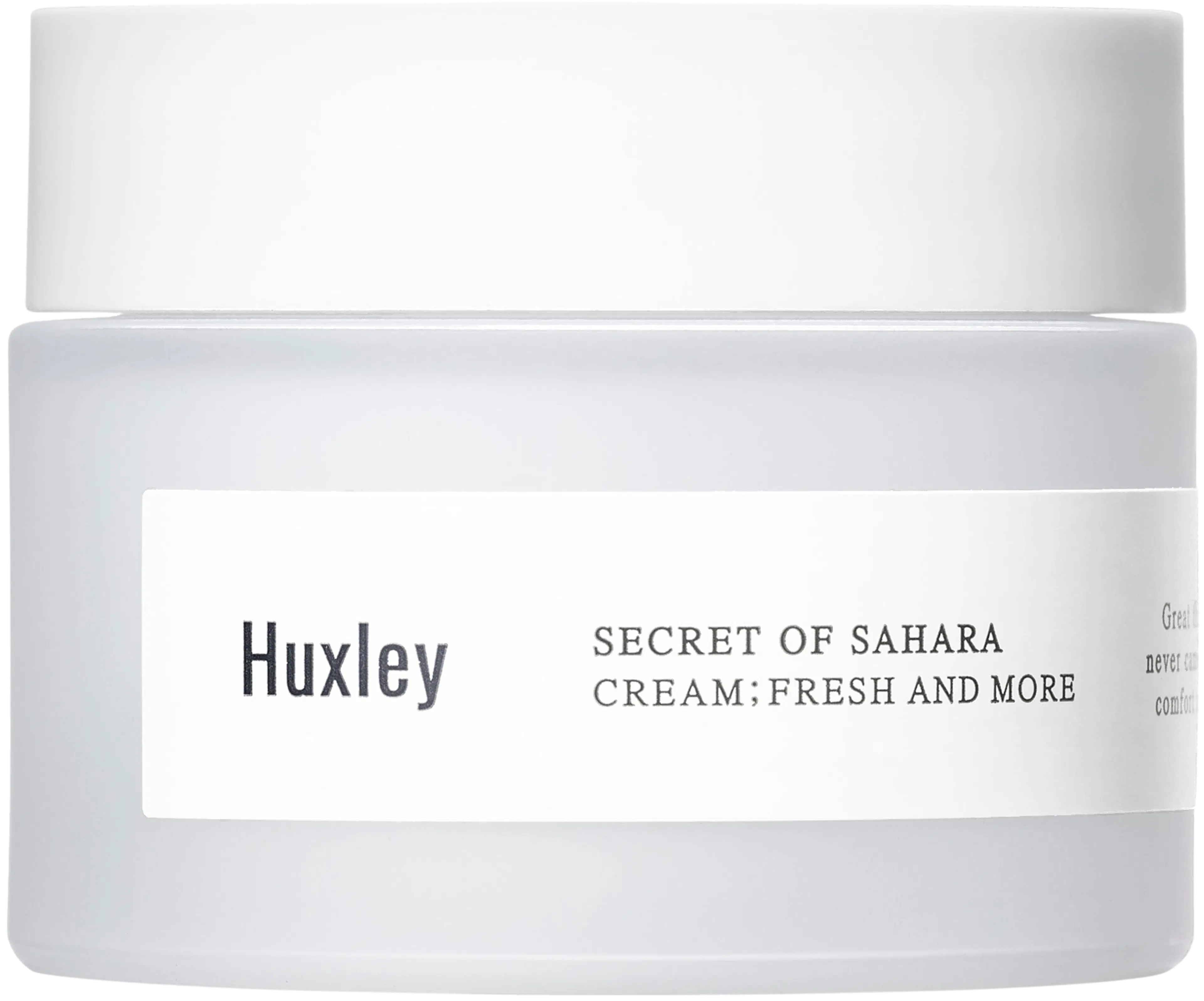 Huxley Cream; Fresh and More kasvovoide 50ml