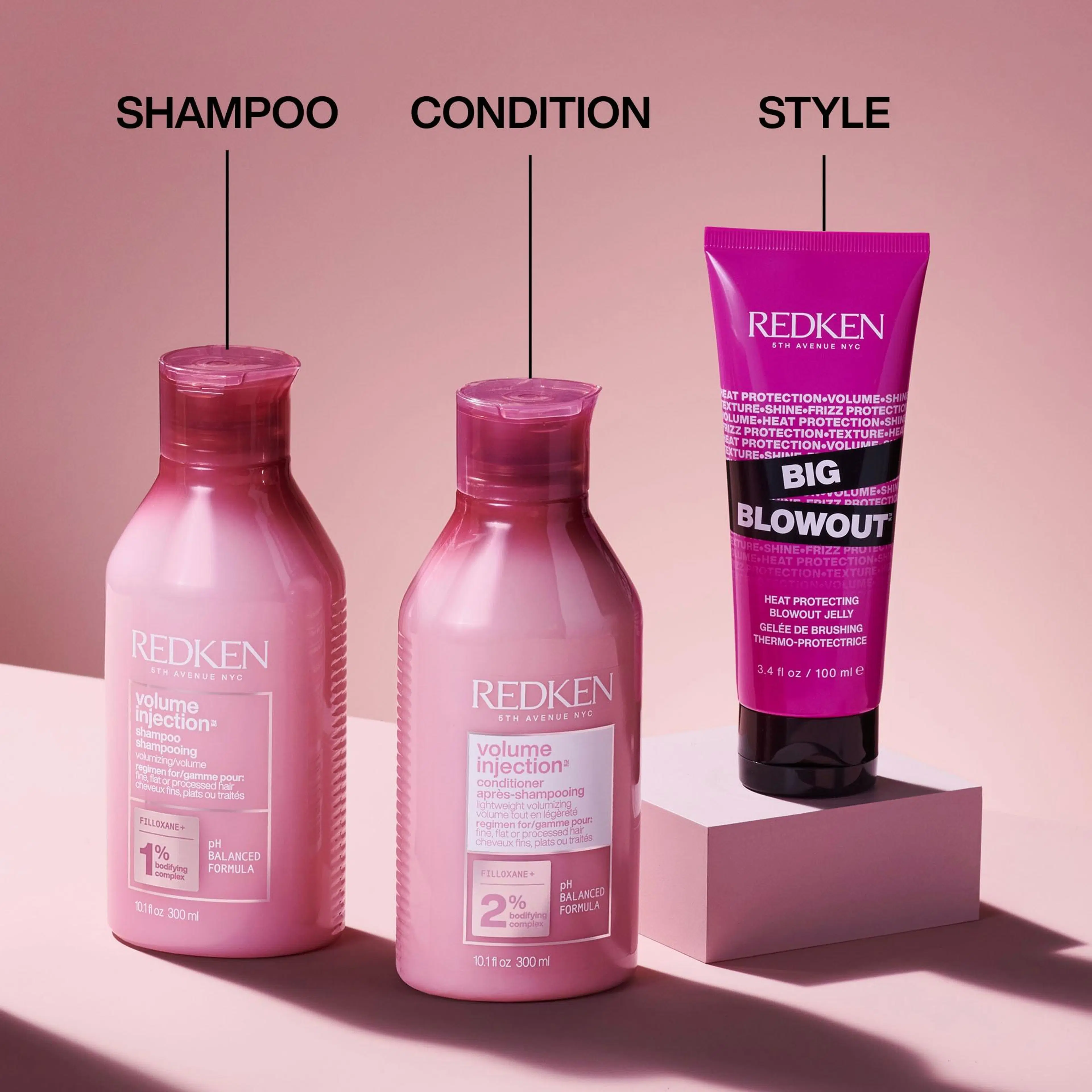 Redken High Rise Volume Injection Conditioner hoitoaine 300 ml