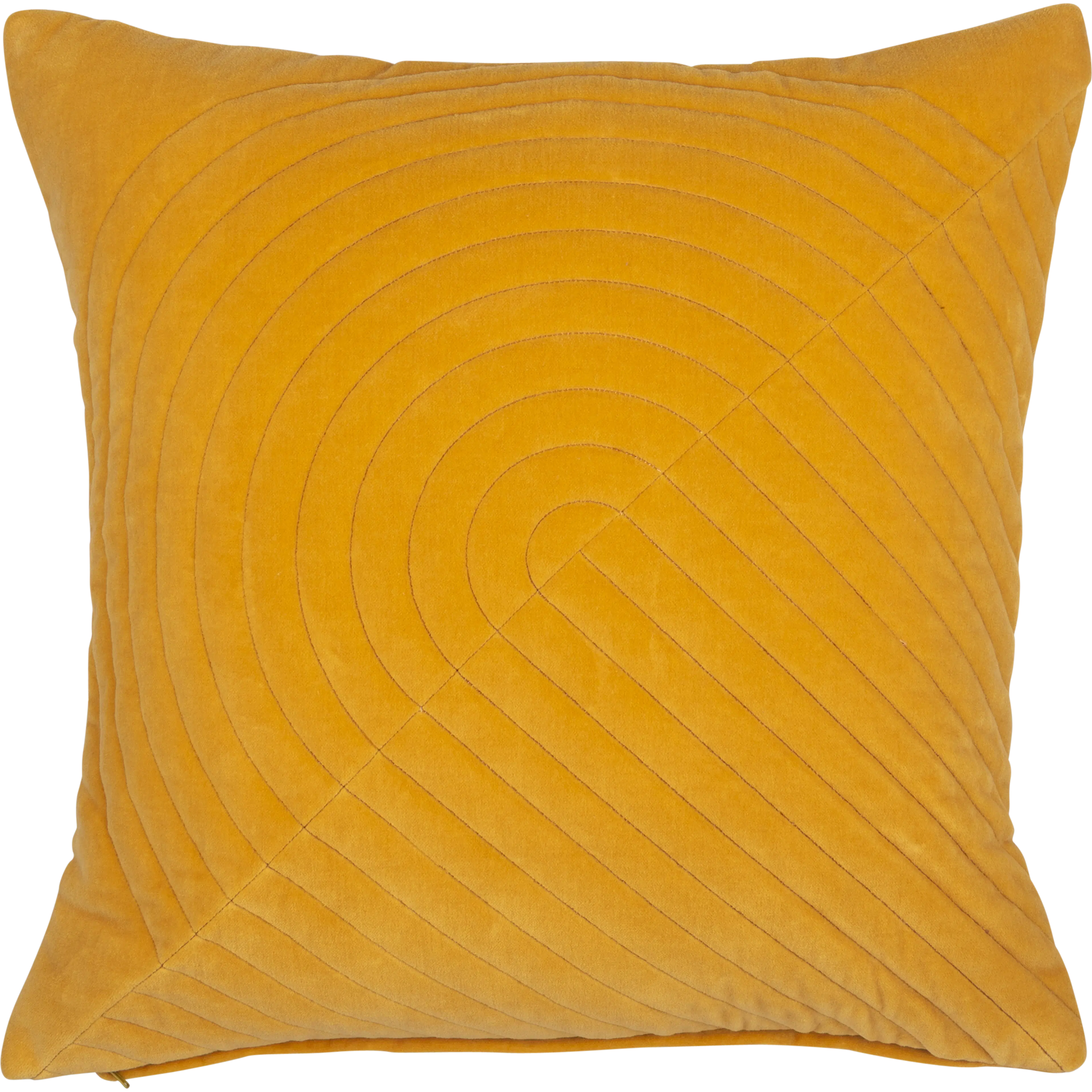 Pentik Kaari samettityynynpäällinen 45x45 cm, keltainen