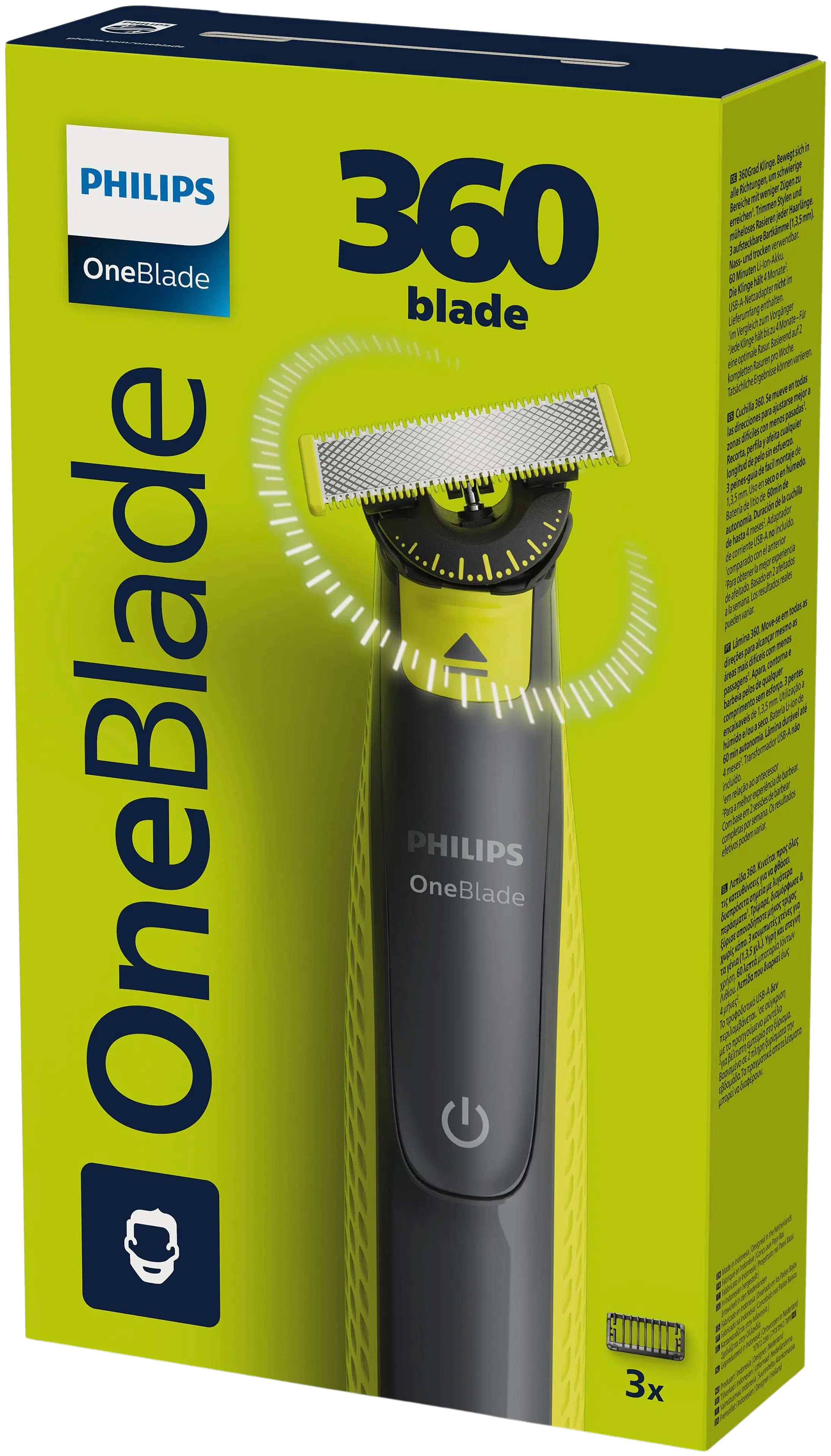 Philips trimmeri OneBlade 360 Face QP2724/23