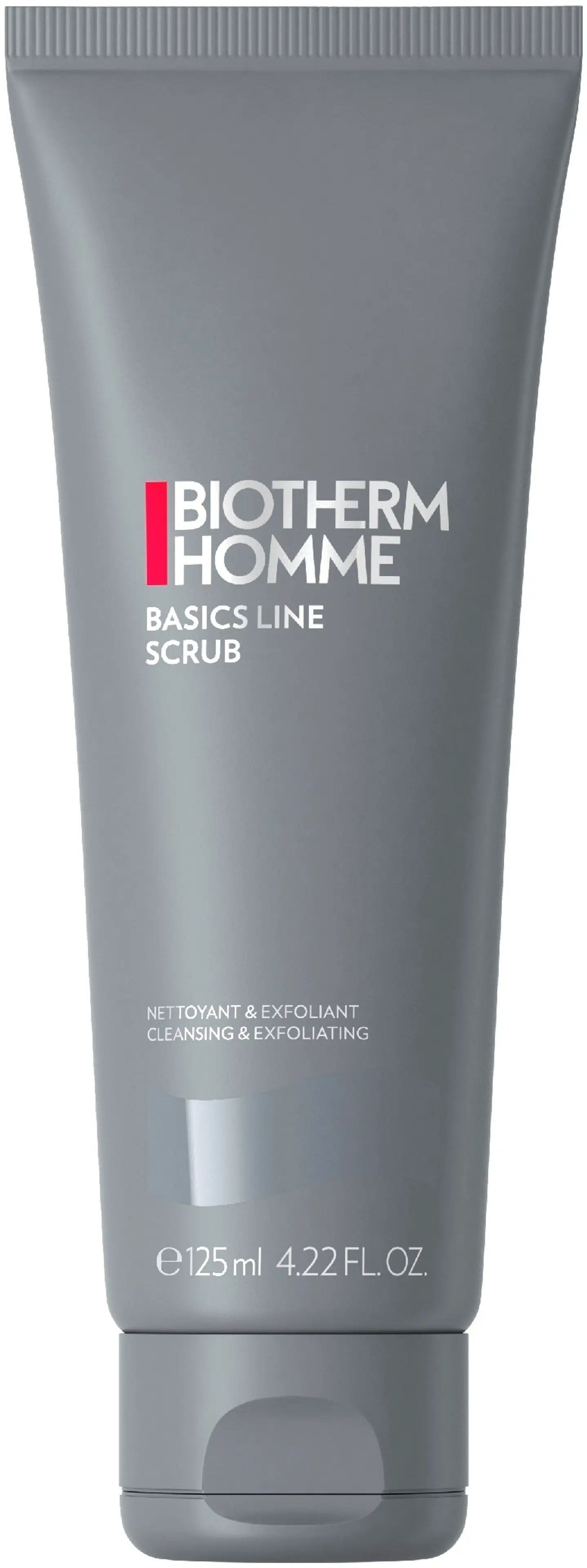 Biotherm Homme Basic Facial Exfoliator kuorintageeli kasvoille 125 ml