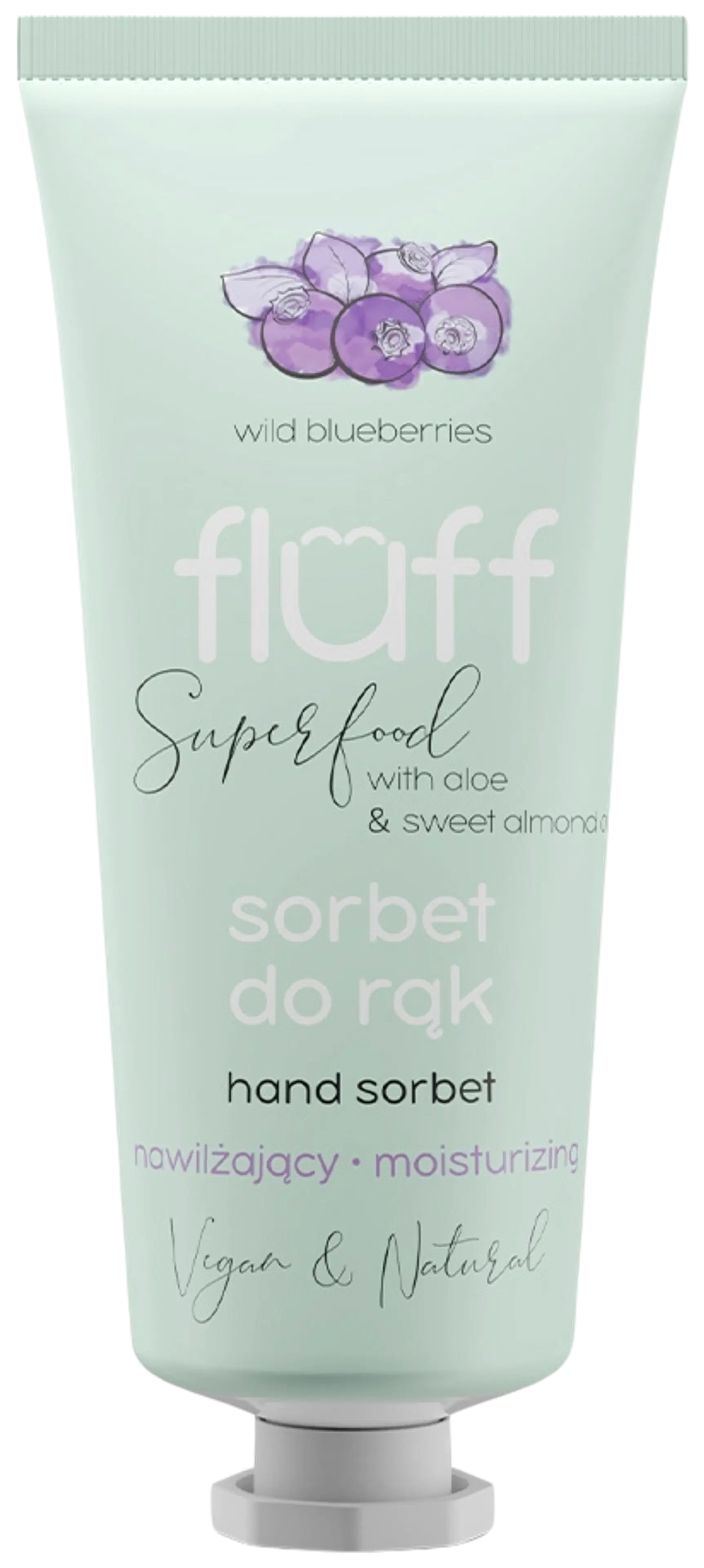 FLUFF Sorbet Hand Cream Wild Blueberries-Käsivoide