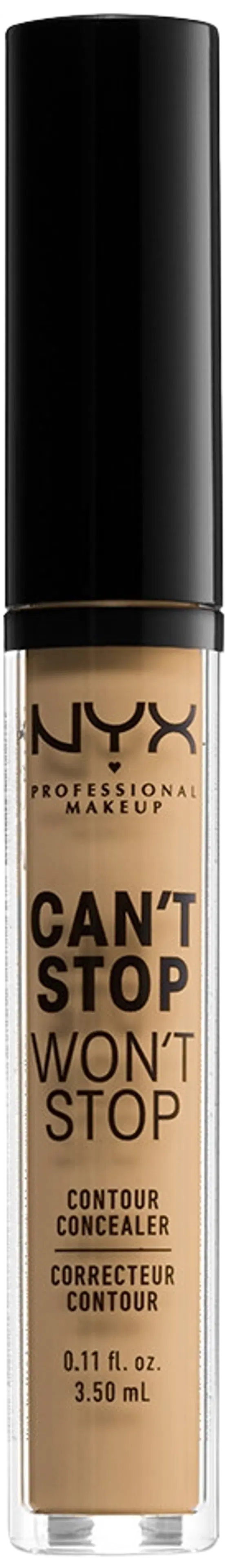 NYX Professional Makeup Can't Stop Won't Stop Contour Concealer peitevoide 3,5 ml