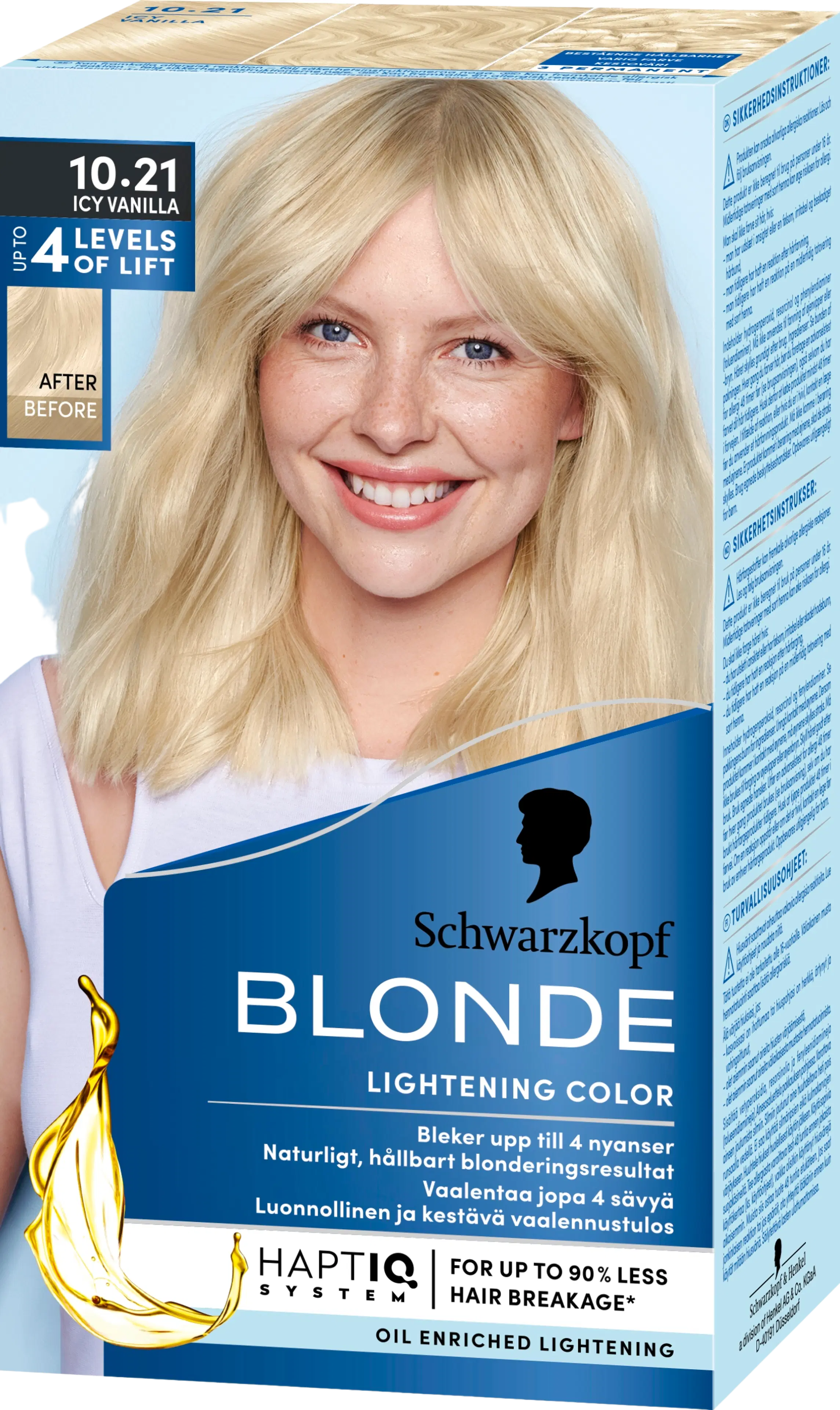 Schwarzkopf Blonde 10.21 Icy Vanilla vaalennusvoide