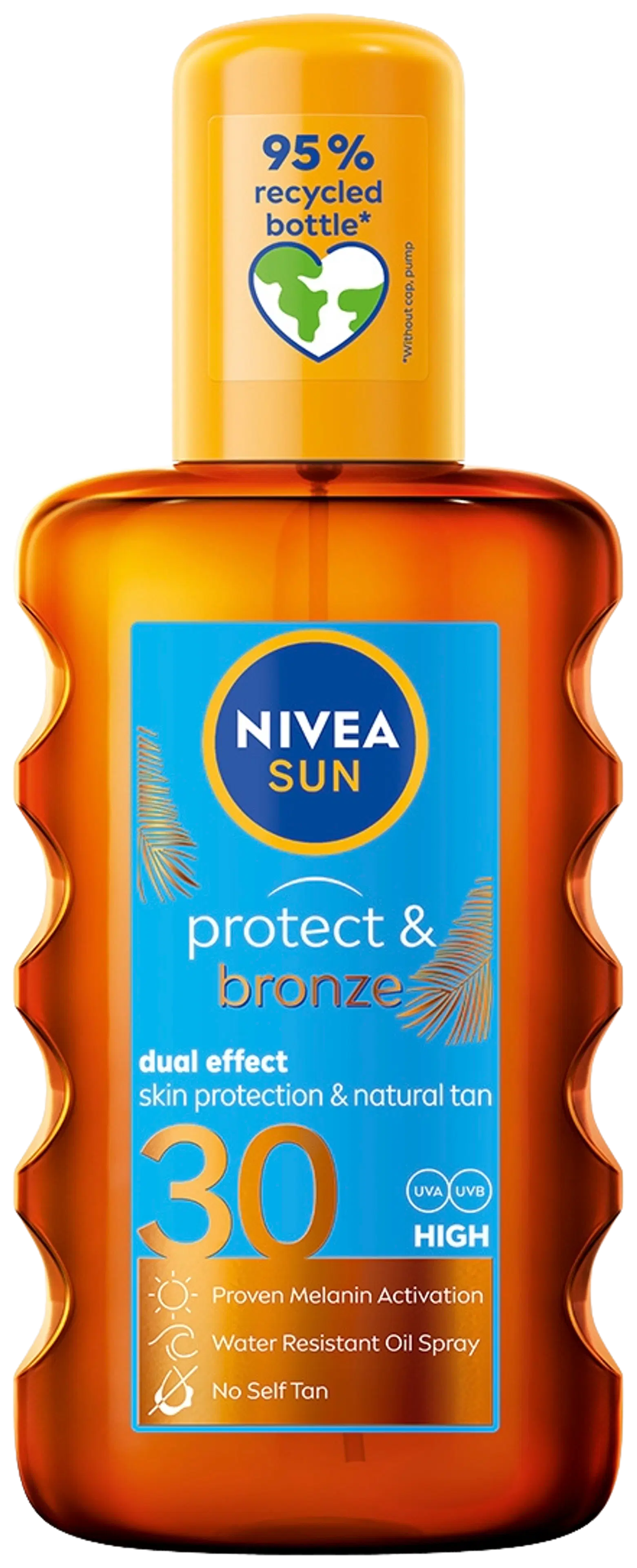 NIVEA SUN 200ml Protect & Bronze Oil Spray SK 30 -aurinkosuojaöljy