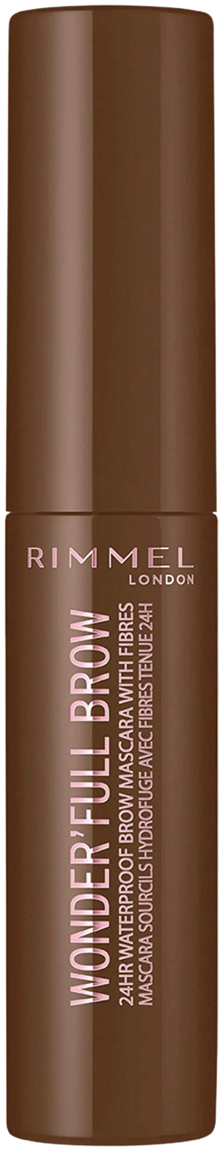Rimmel Wonder'Full Brow -kulmamaskara 4,5 ml, 002 Medium