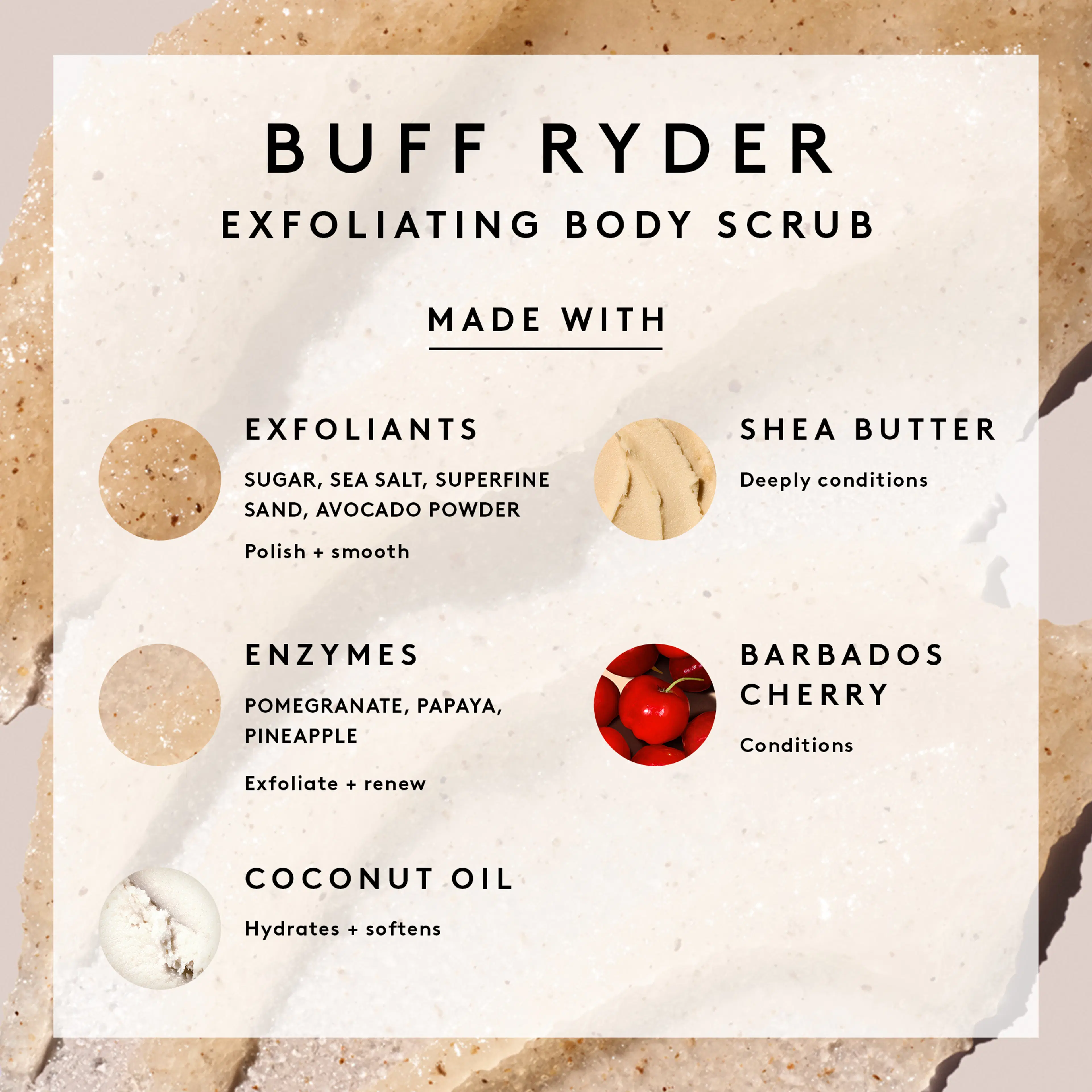 Fenty Skin Buff Ryder Exfoliating Body Scrub vartalokuorinta 170 g