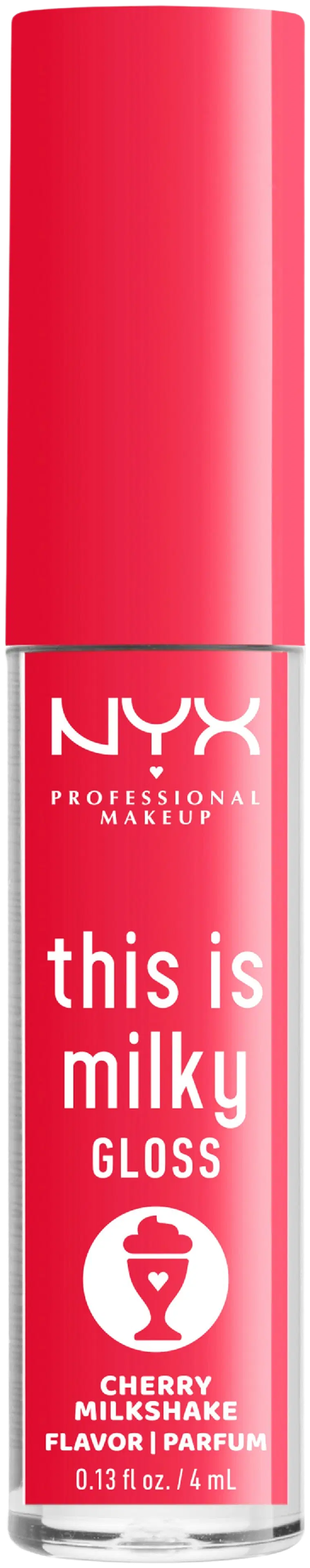 NYX Professional Makeup This Is Milky Gloss Lip Gloss huulikiilto 4 ml