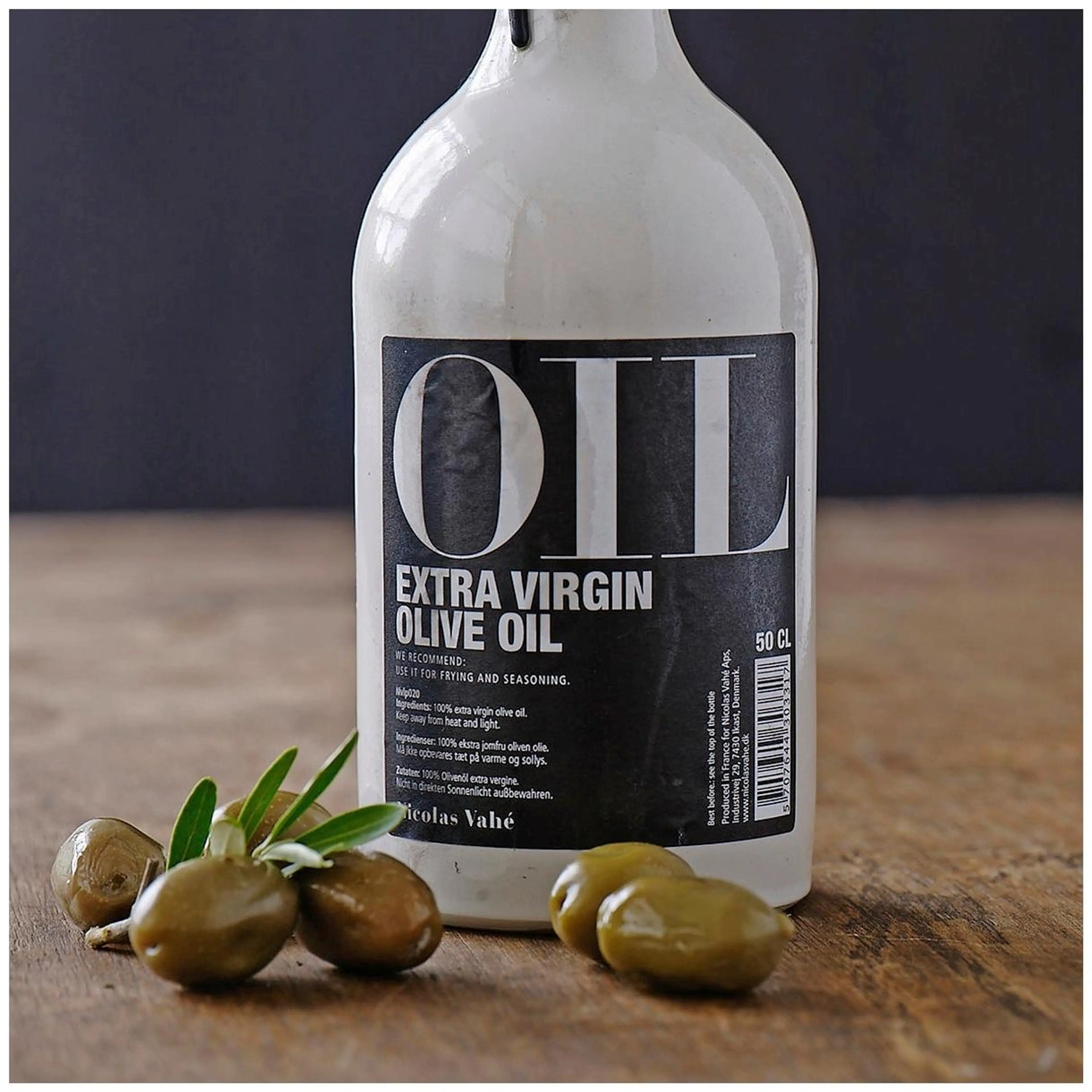 Nicolas Vahé Extra Virgin Olive Oil oliiviöljy 50 cl