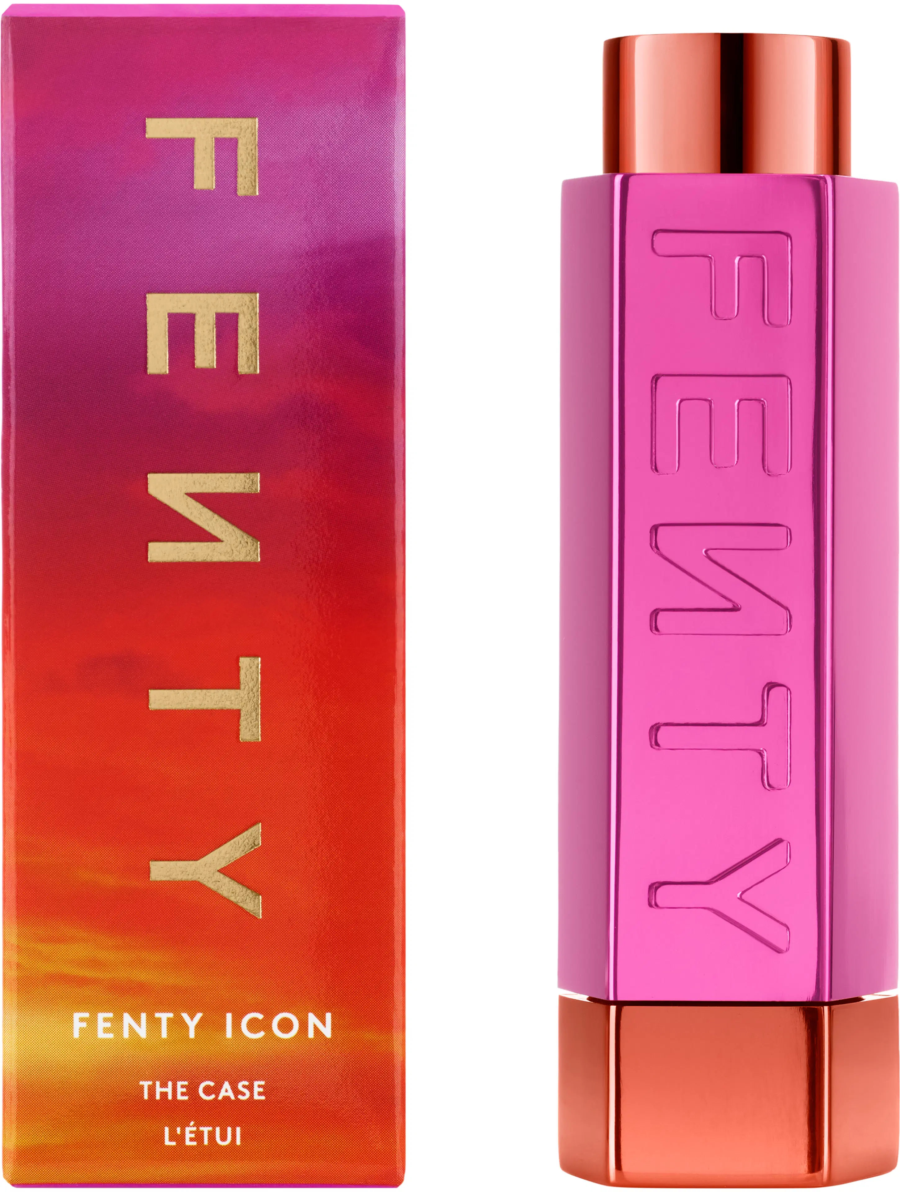 Fenty Beauty Icon Refillable Semi-Matte Lipstick Case huulipunahylsy kpl