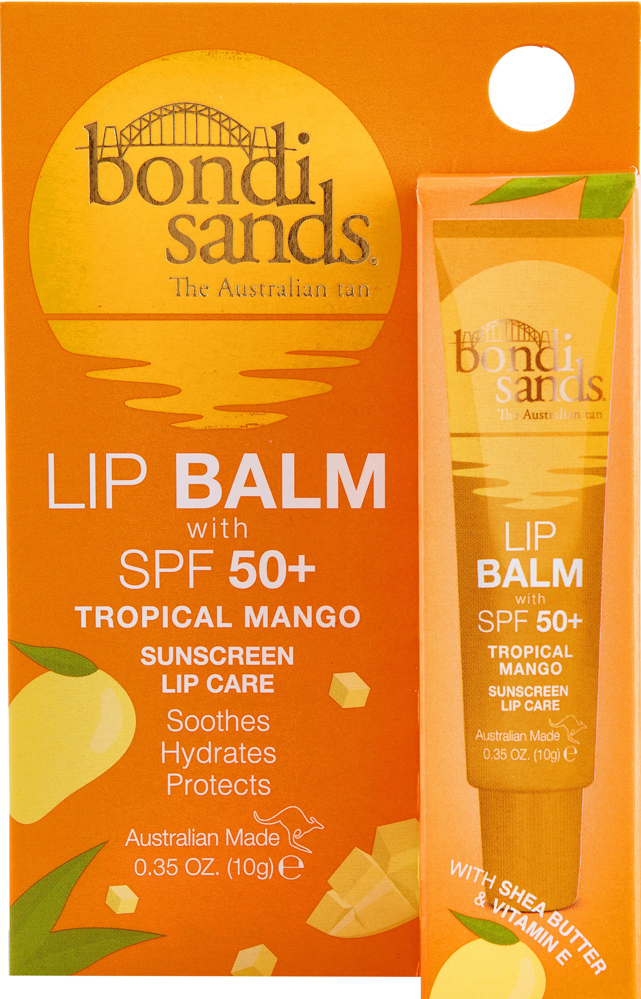 Bondi Sands Lip Balm Tropical Mango SPF 50+ huulivoide 10 g