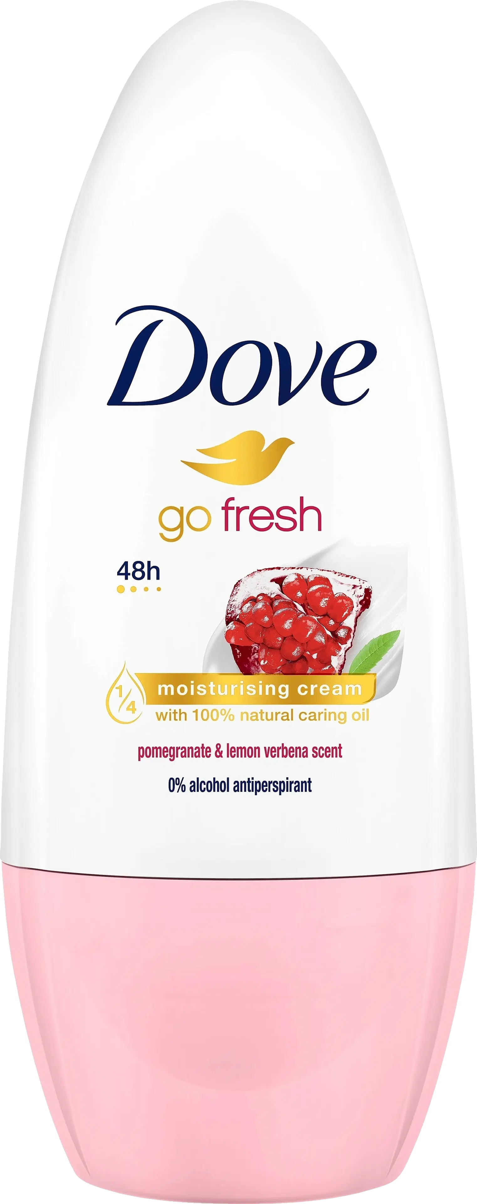 Dove Go Fresh Pomegranate Antiperspirantti Deodorantti Roll-on 48 h suoja 50 ml