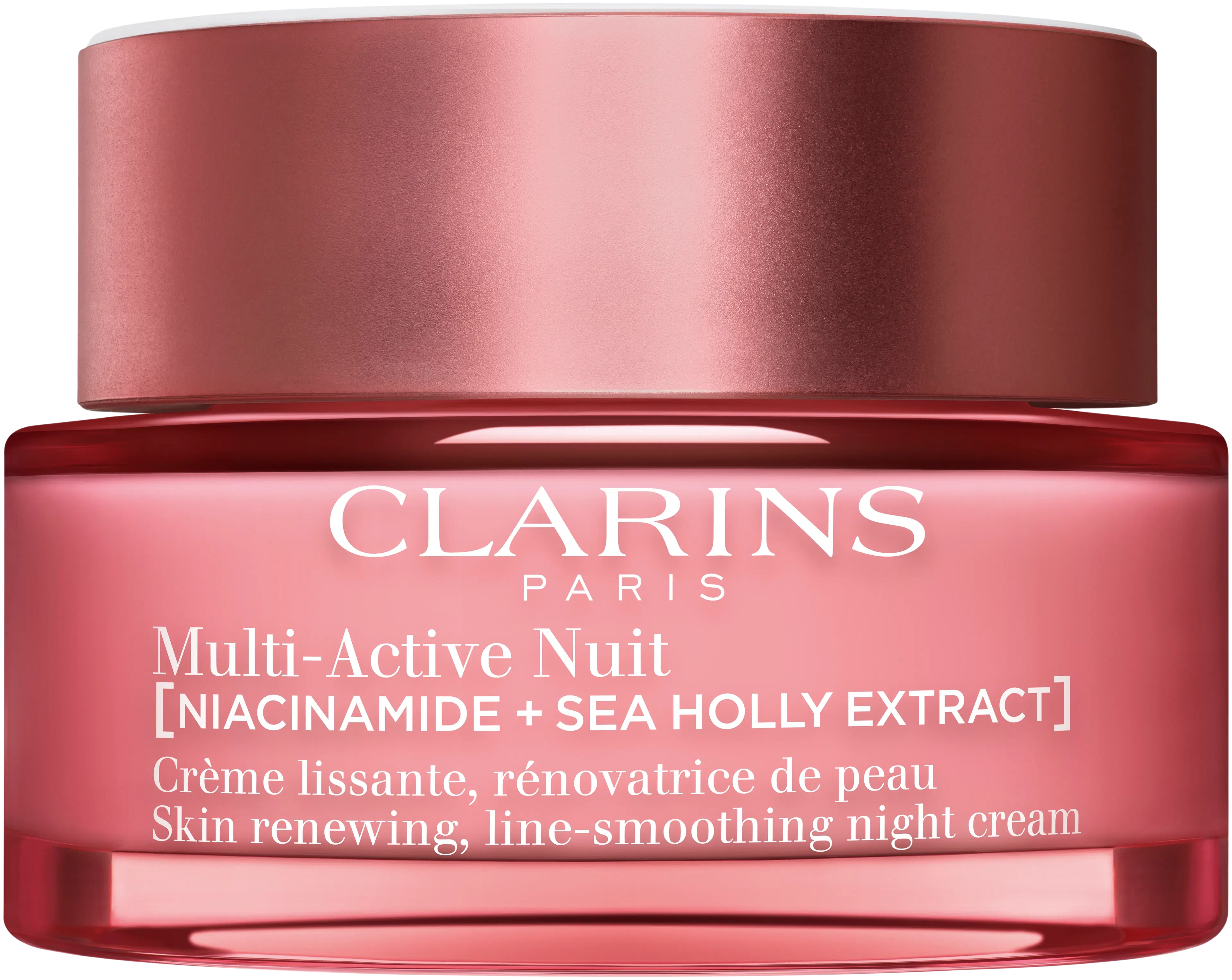 Clarins Multi-Active [NIACINAMIDE + SEA HOLLY EXTRACT] Night Cream Dry Skin yövoide 50 ml