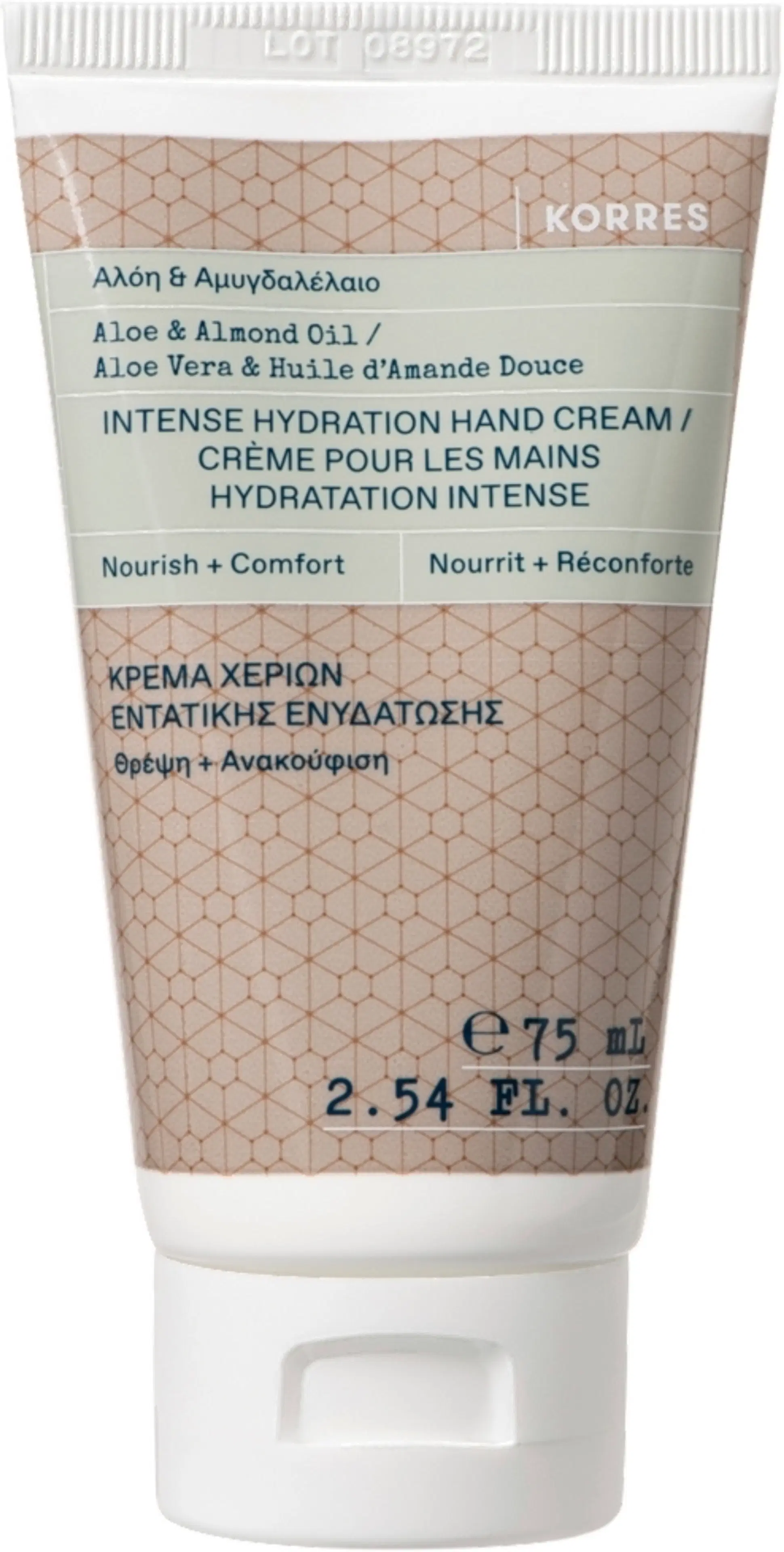 KORRES Aloe & Almond Oil Hand Cream käsivoide 75 ml