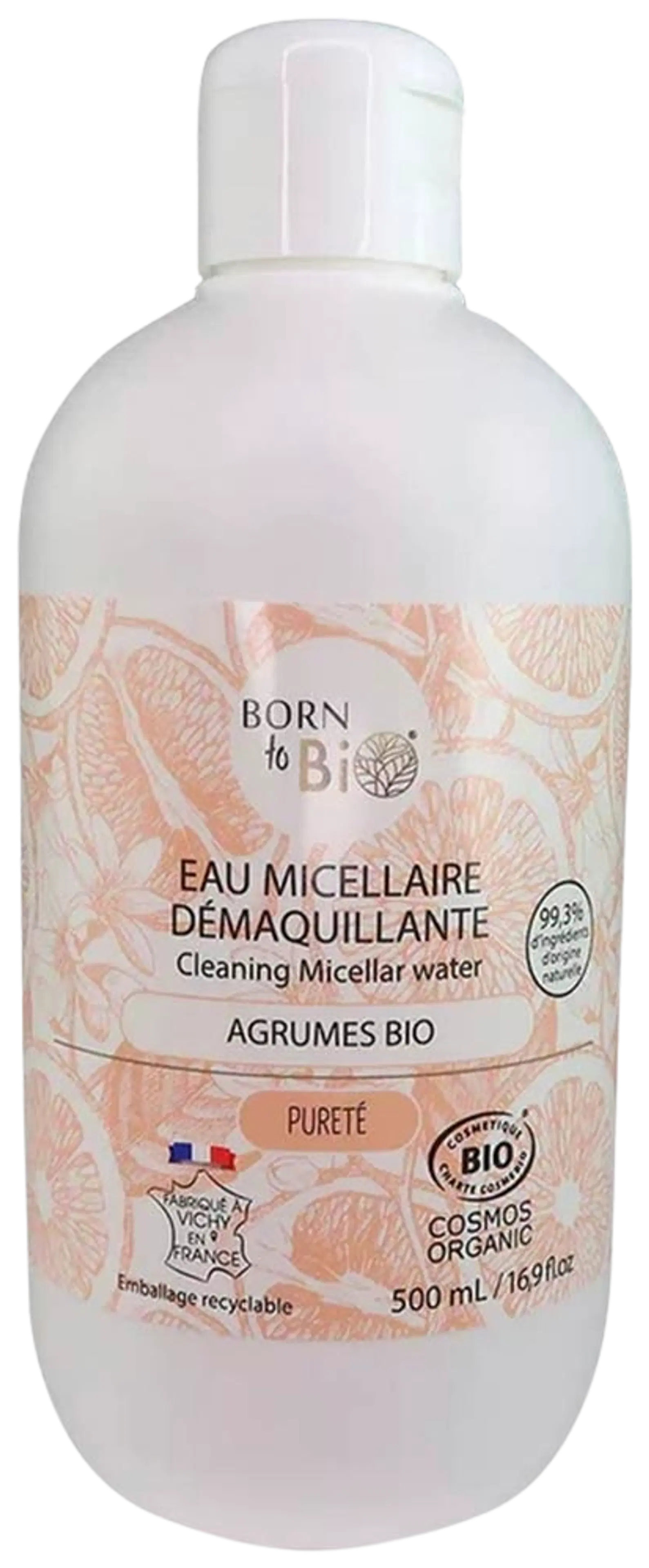 Born to Bio Micellar Water for Oily Skin - Misellivesi Rasvoittuvalle iholle 500ml