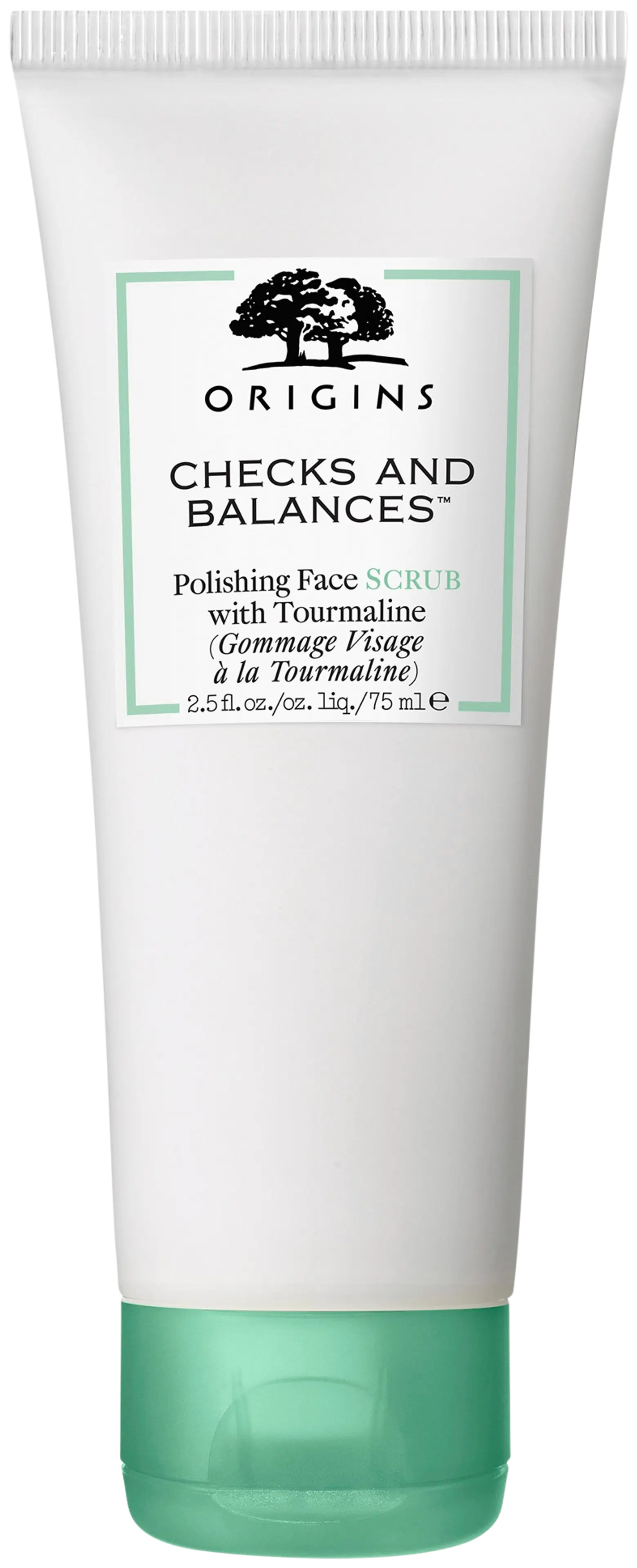 Origins Checks and Balances™ Polishing Face Scrub with Tourmaline kuorinta-aine 75 ml
